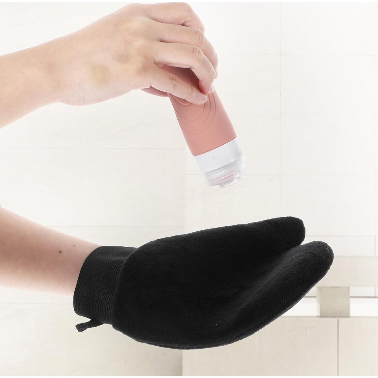 Kit de Aplicador de Autobronceador TIESOME 4 Piezas Reutilizables