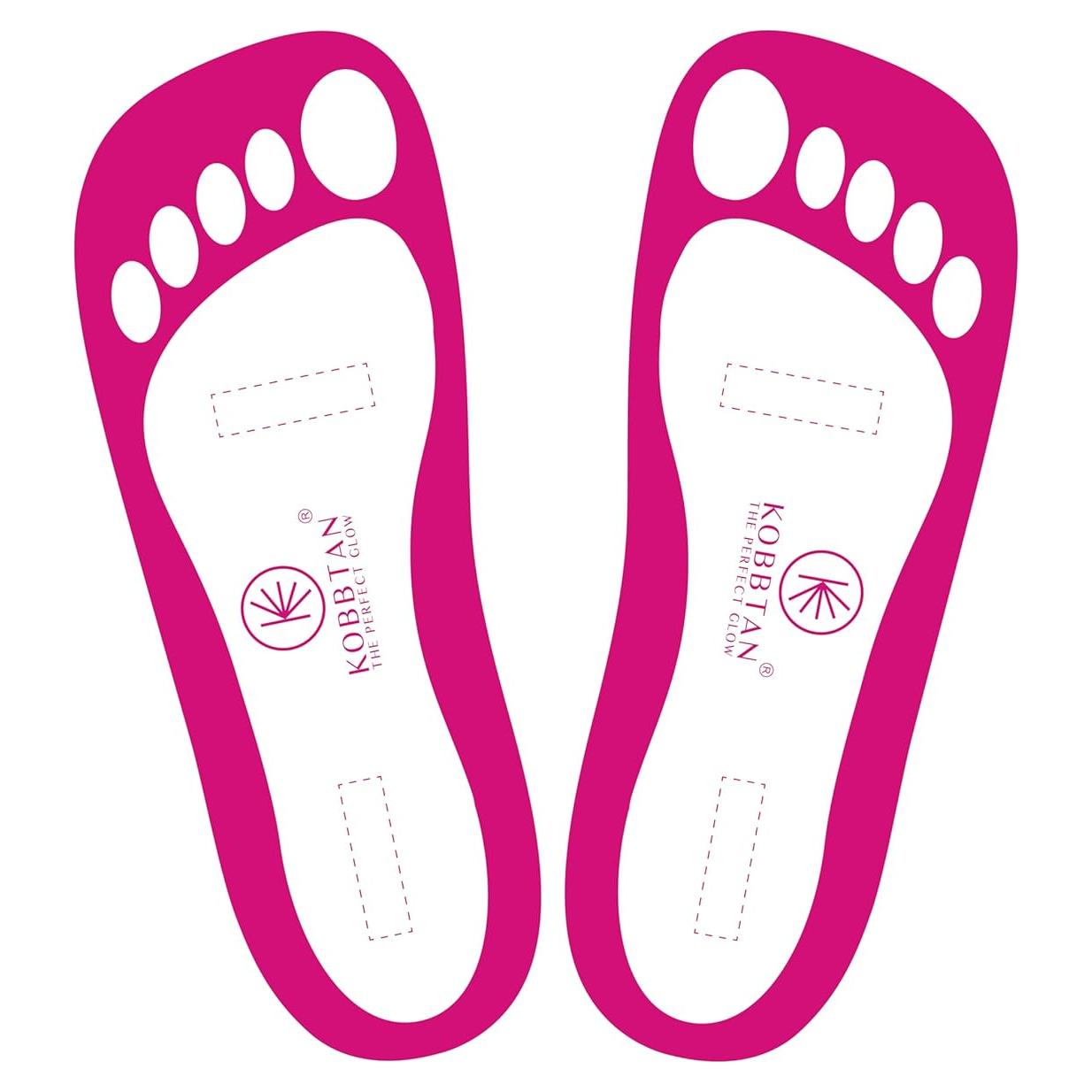 60 Pares Almohadillas Desechables KOBBTAN para Bronceado Rojo