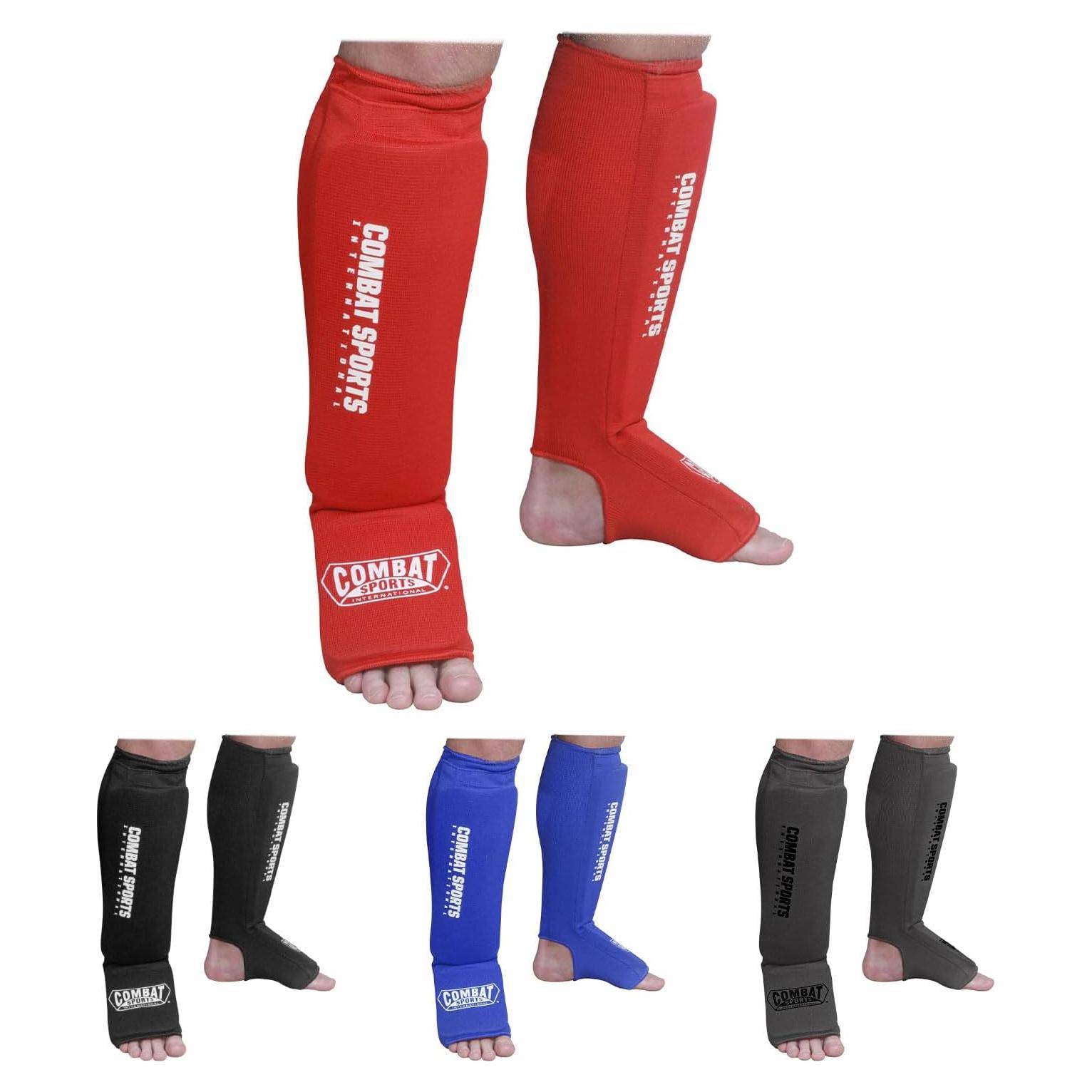 Protectores de espinillas Combat Sports lavables pequeños