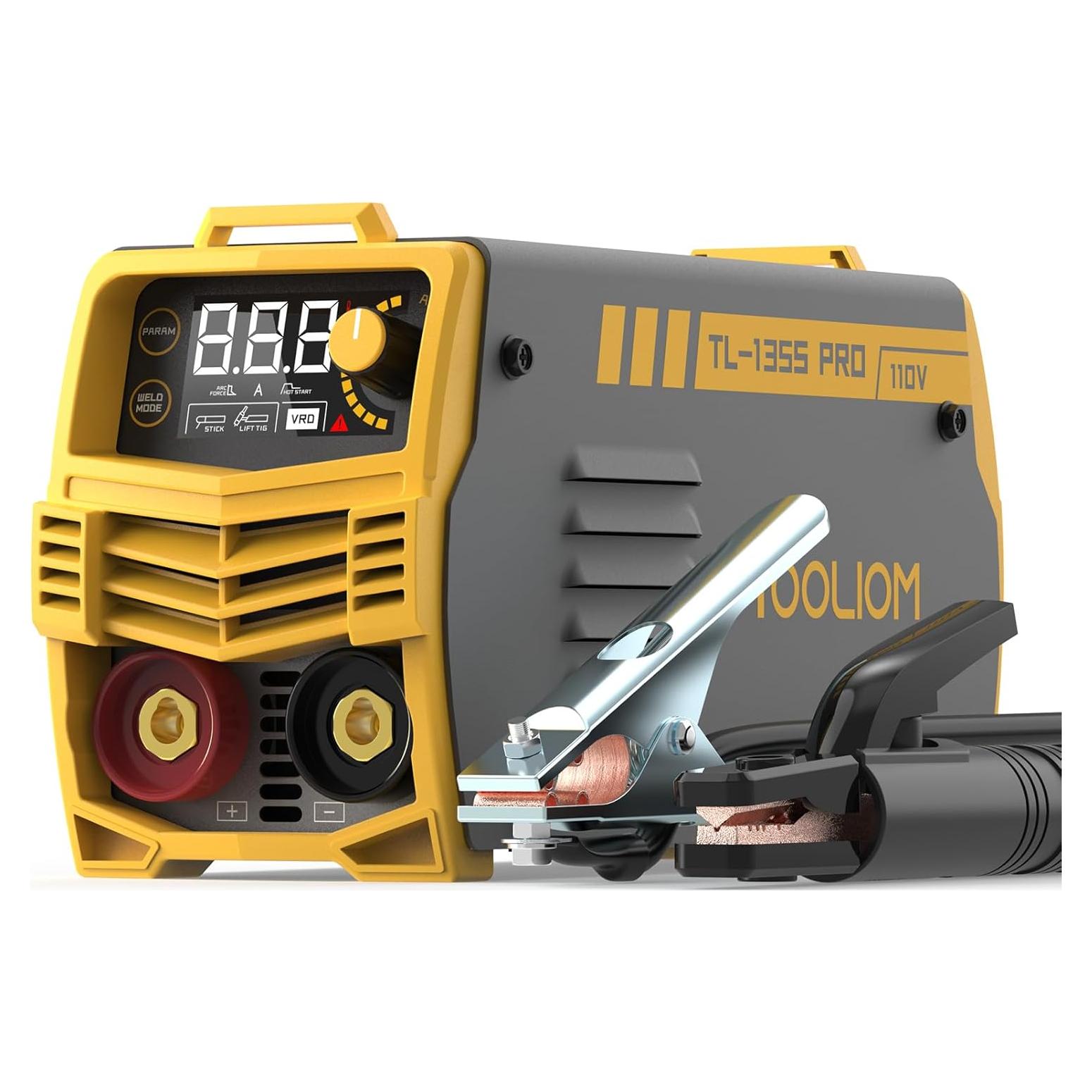 Soldador Inversor TOOLIOM 135A 110V MMA Portátil