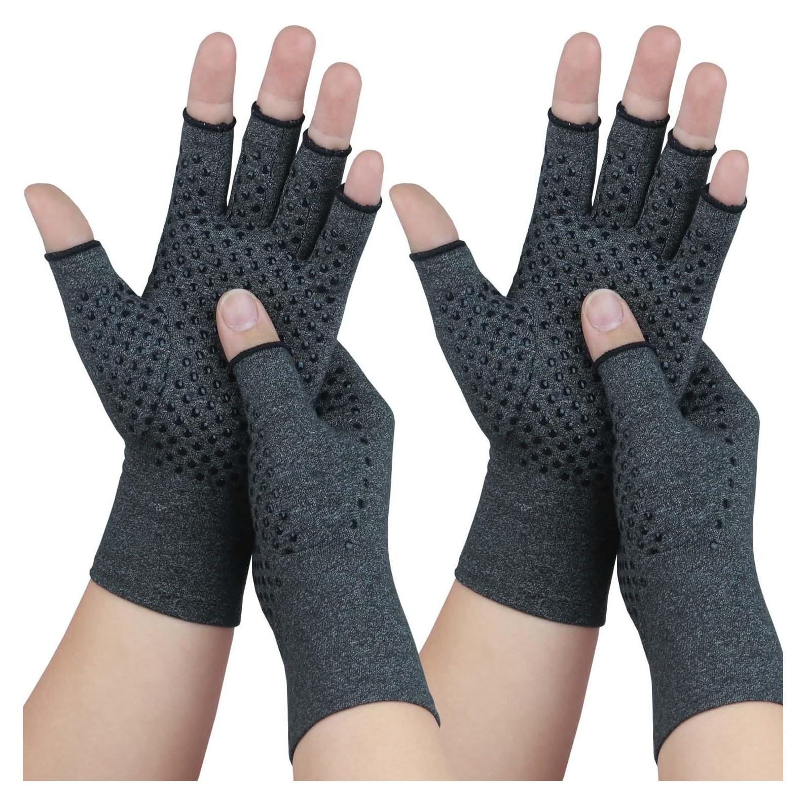 Guantes de Compresión Tiny Chou para Artritis - 2 Pares