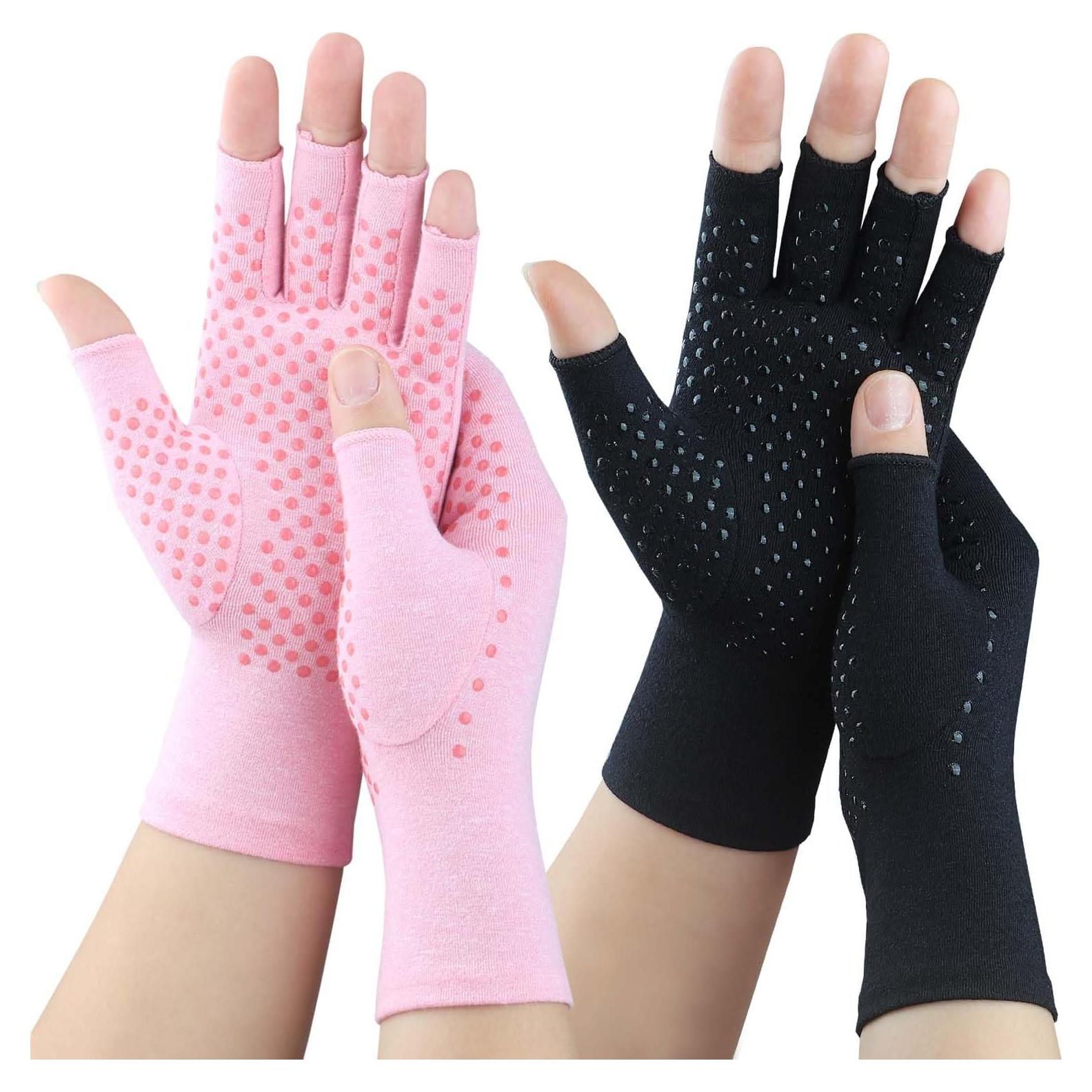 Guantes de Compresión Tiny Chou para Artritis Unisex S