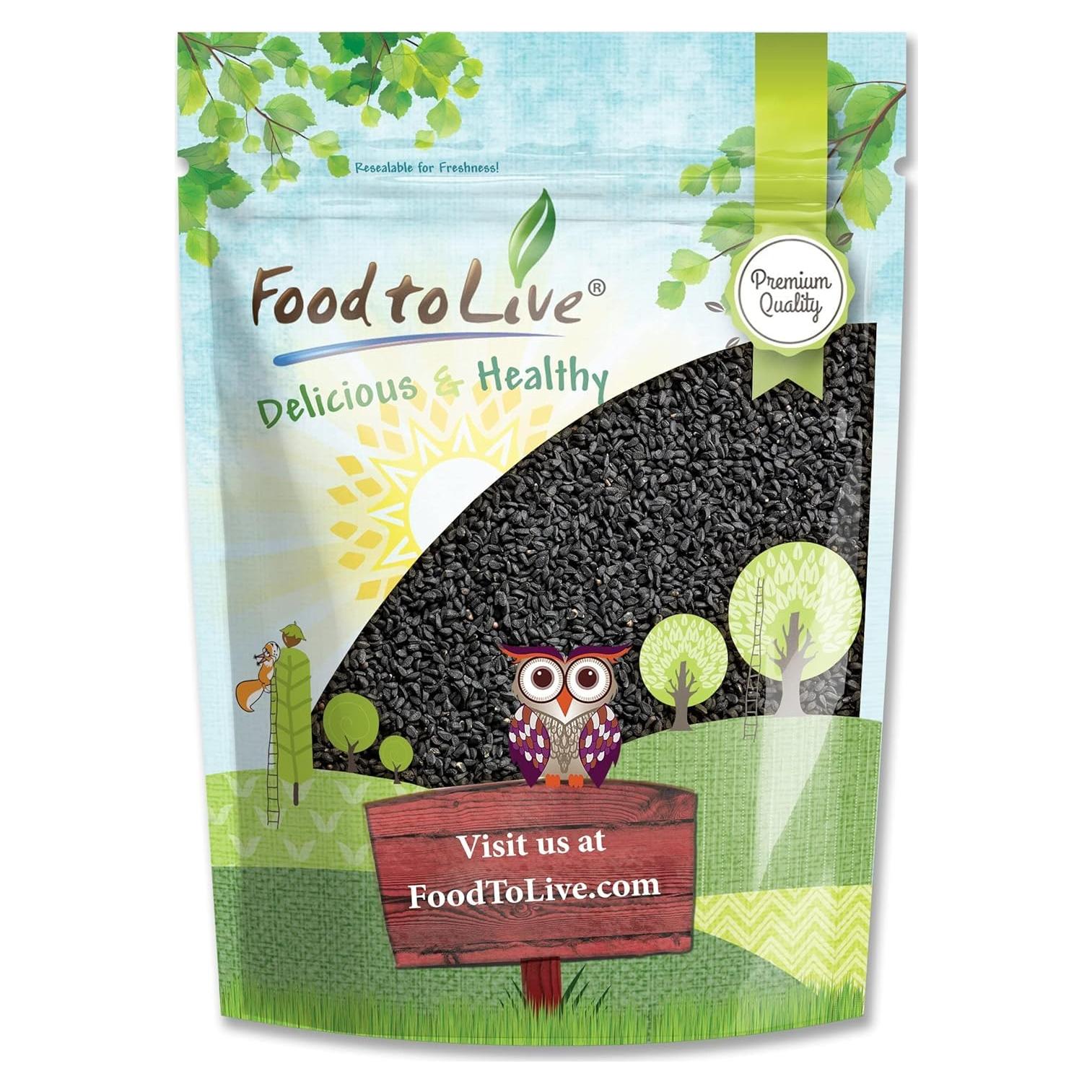 Semillas de Comino Negro Food to Live 1.81 kg Veganas