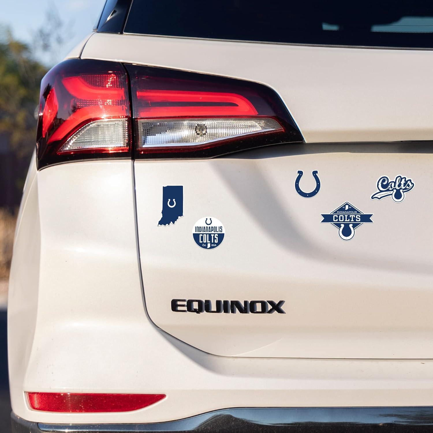 Calcomanías Troqueladas NFL Rico Industries 5 Piezas 49ers