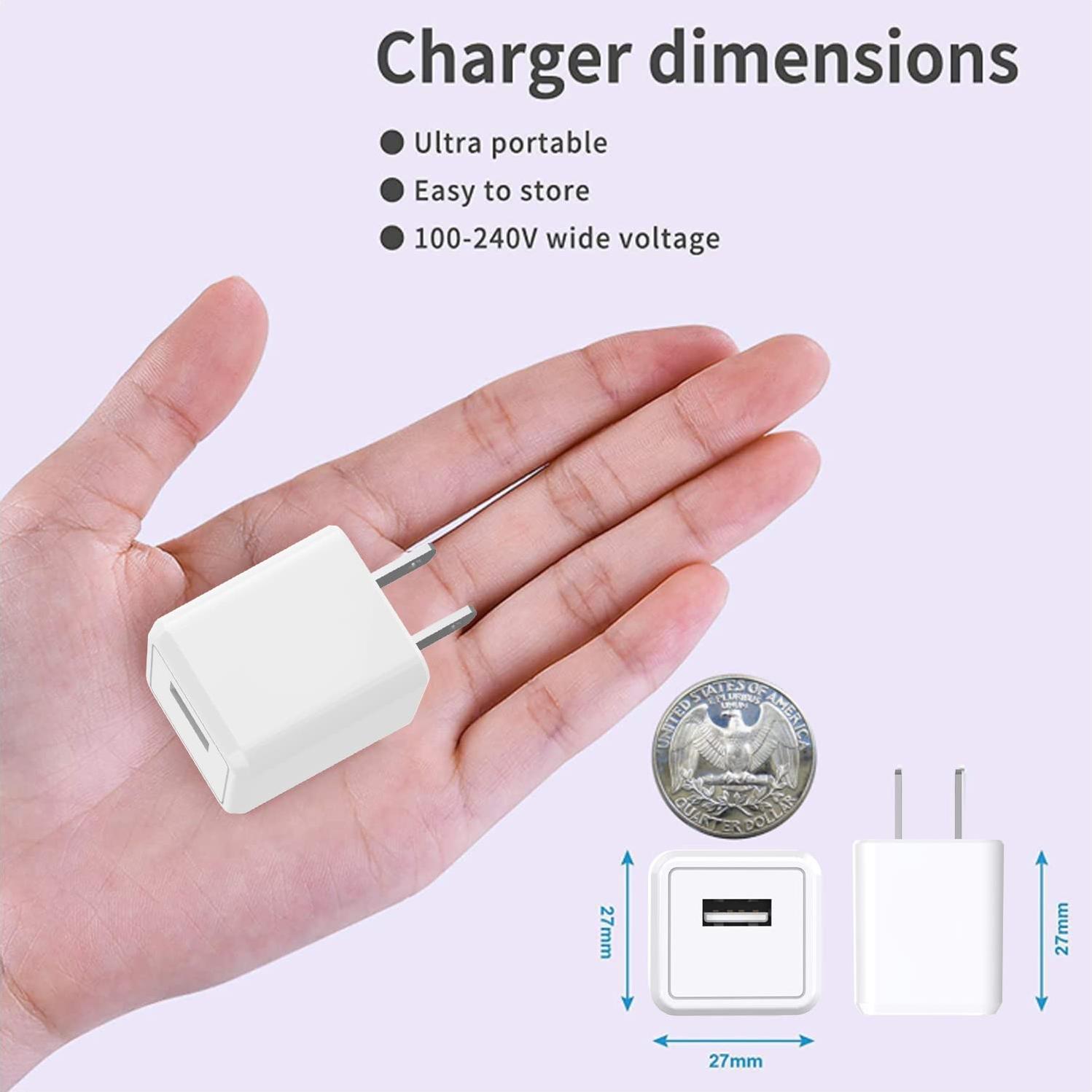 Cargador Rápido para iPhone 2Pack + Cable Lightning MFi