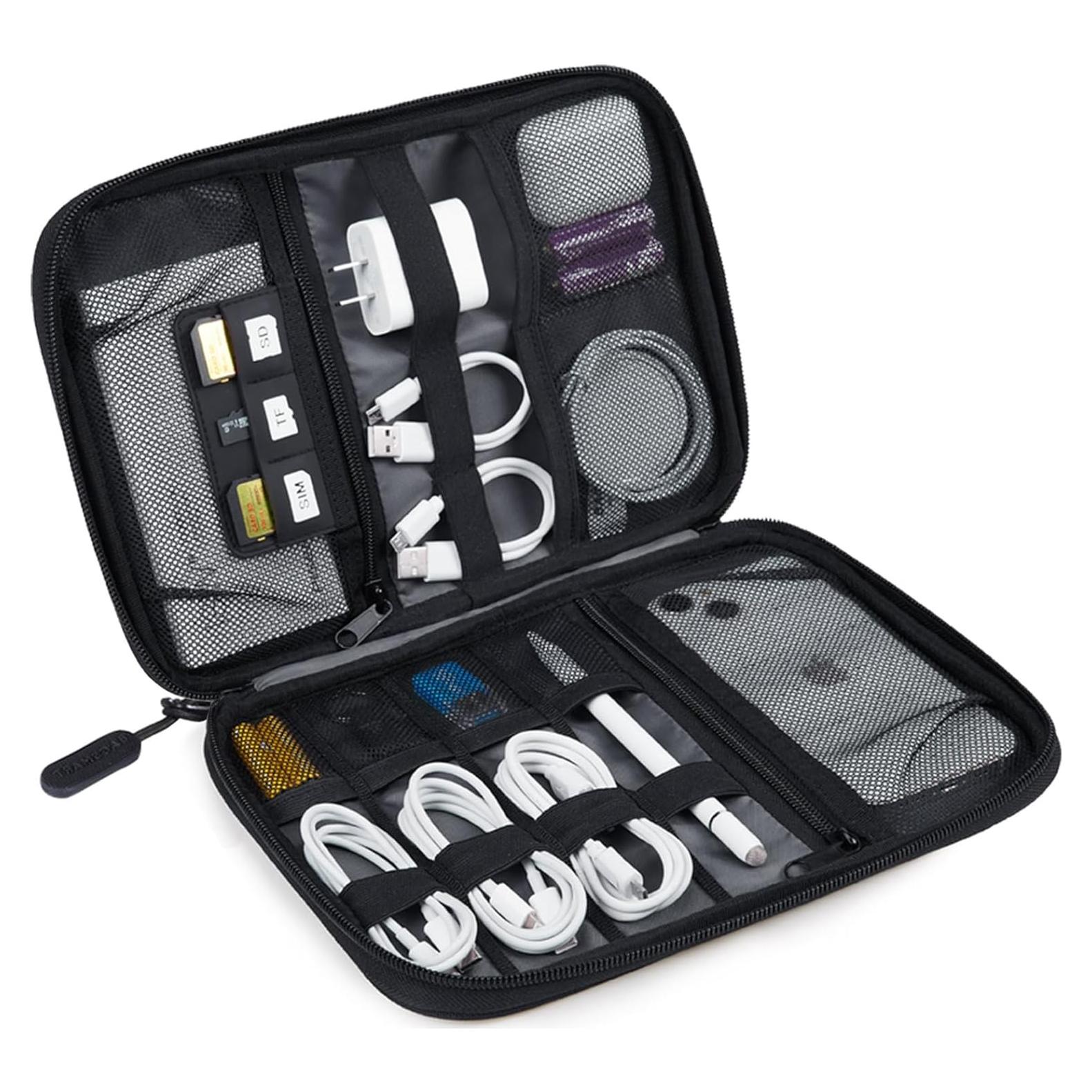 Organizador de Viaje BAGSMART para Electrónicos Negro