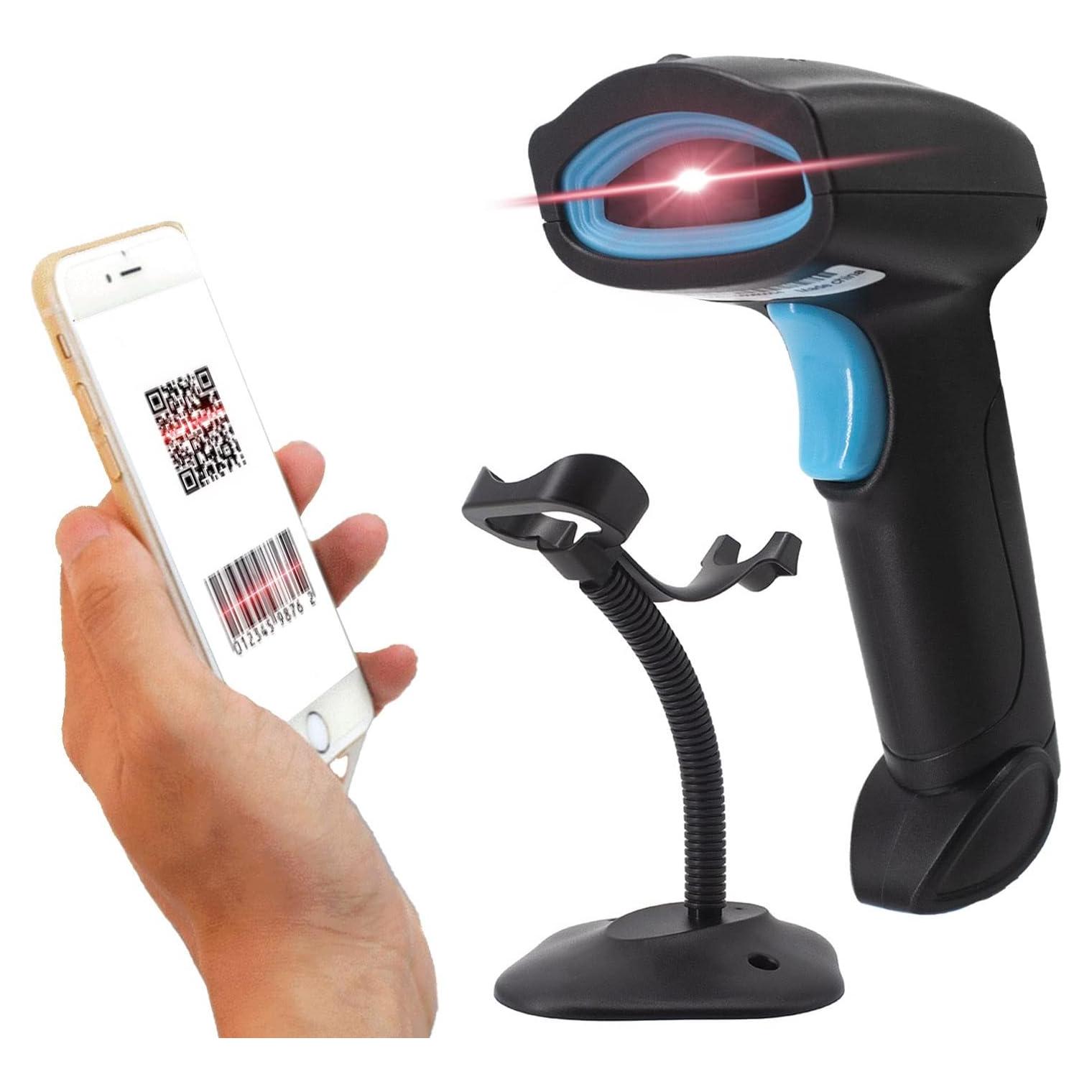 Escáner de Código QR Inalámbrico KILOGOGRAPH con Soporte