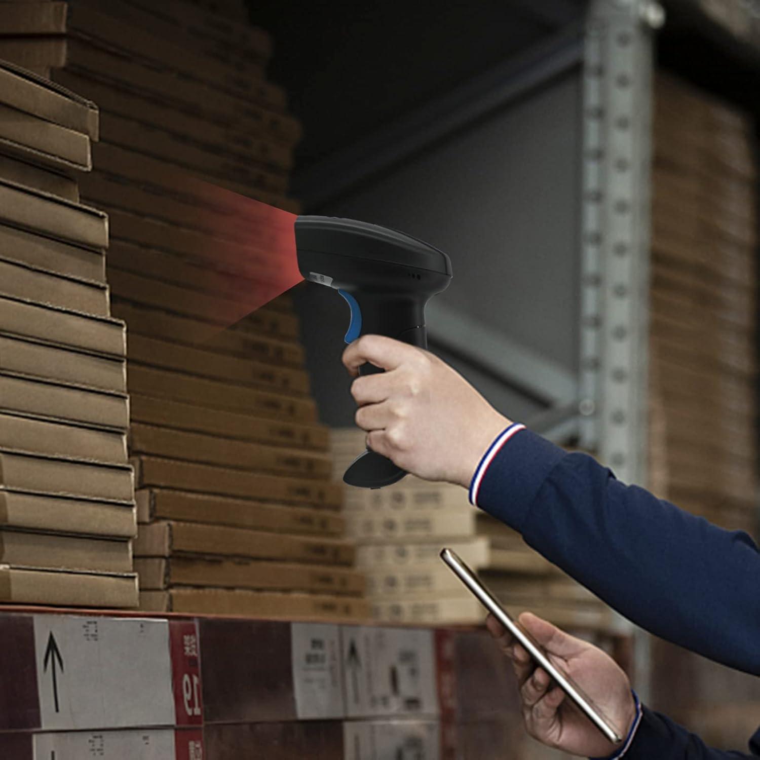 Escáner de Código QR Inalámbrico KILOGOGRAPH con Soporte