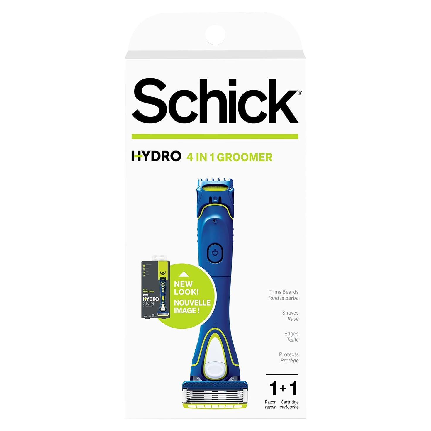 Maquinilla de Afeitar Schick Hydro 5 con Recortador 3 en 1