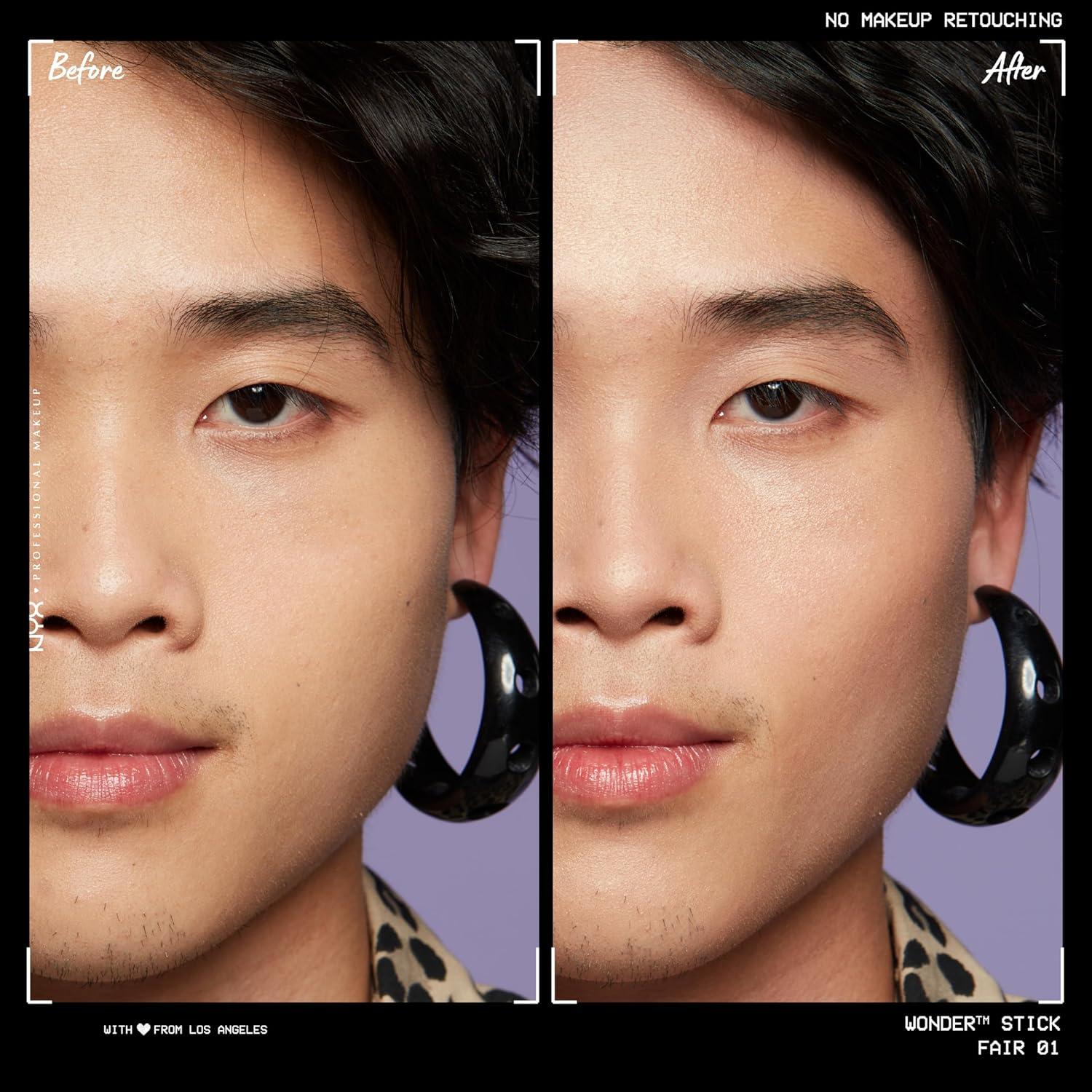 Stick de Contorno Facial NYX Wonder Stick - Claro 34.56g