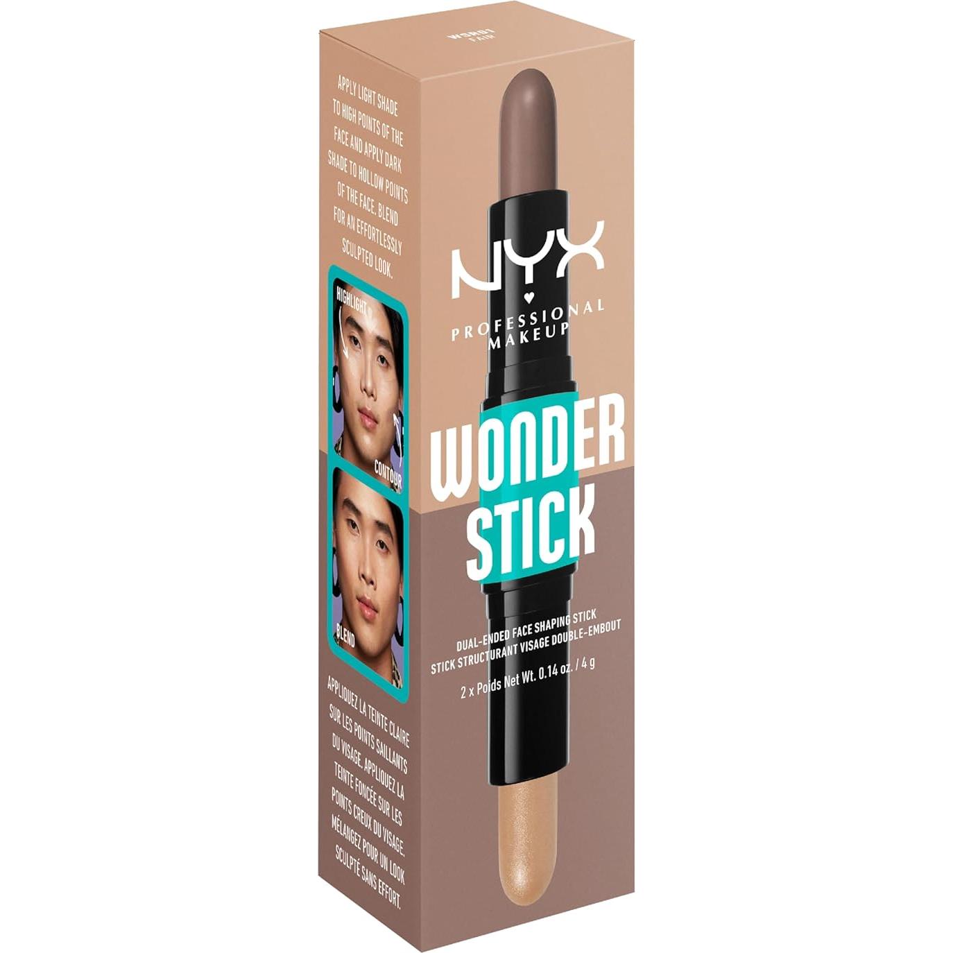 Stick de Contorno Facial NYX Wonder Stick - Claro 34.56g