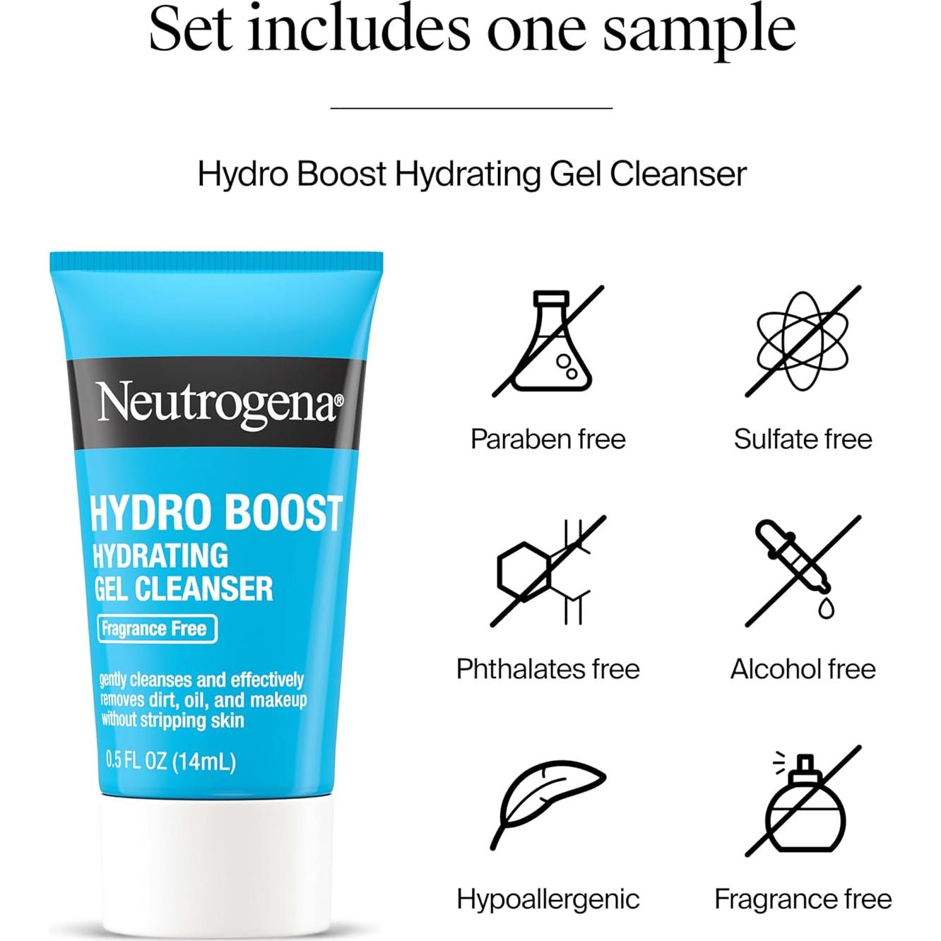 Set de Cuidado de la Piel Neutrogena Hydro Boost 48 g + 15 ml