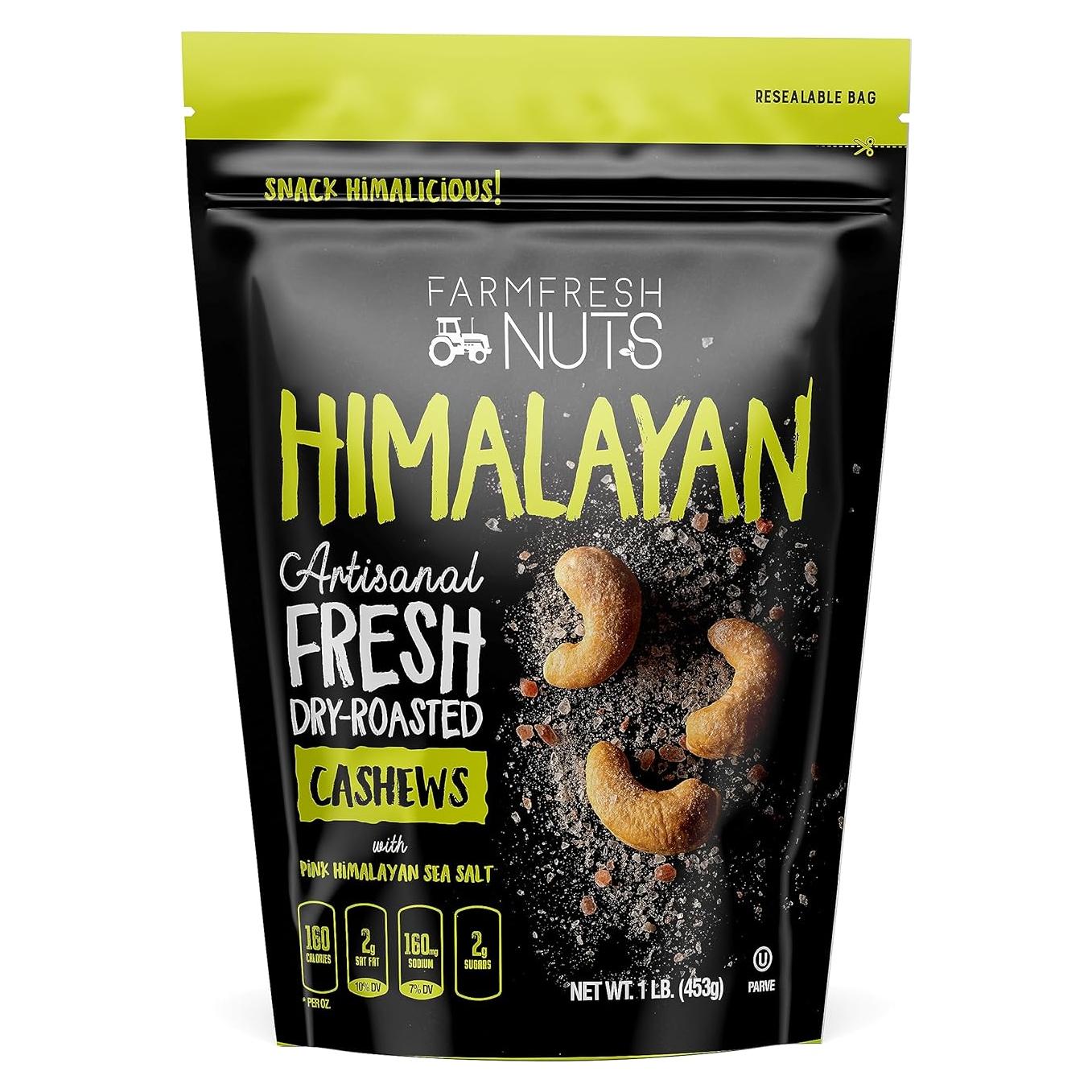 Anacardos Tostados con Sal del Himalaya 0.45 kg - Nueces Frescas
