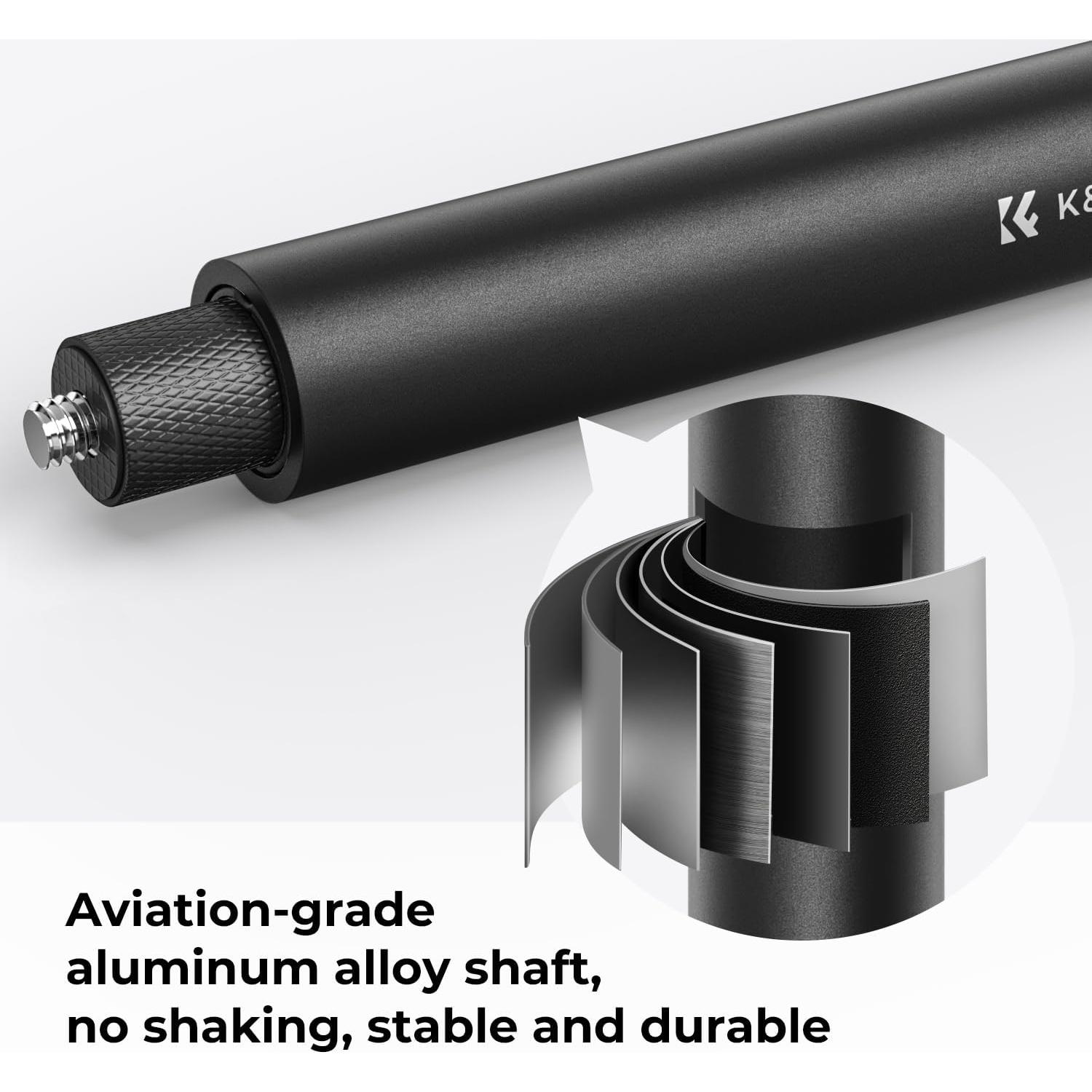 K&F Concept Palo de Selfie Invisible 153cm para GoPro y DJI