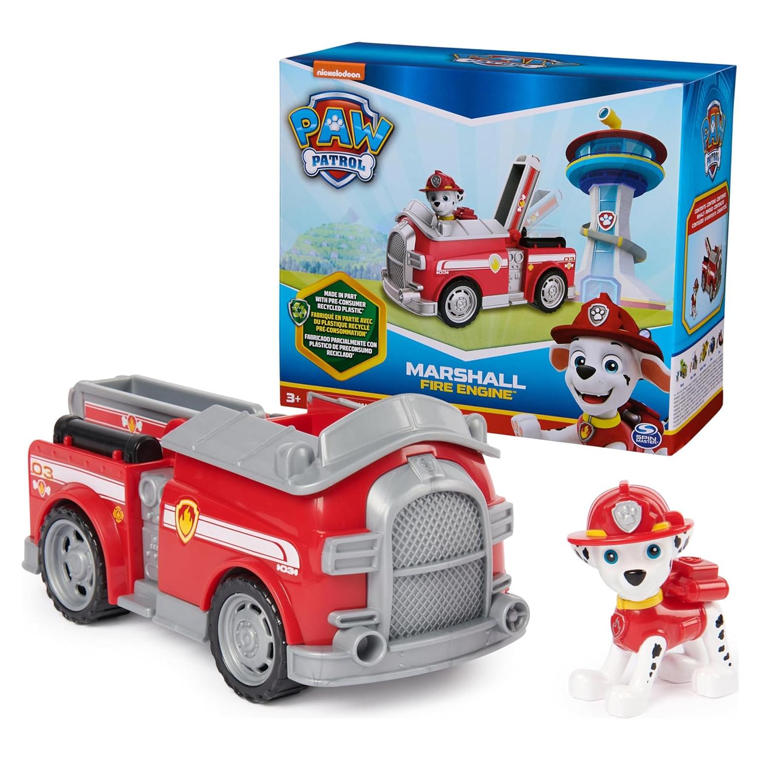 Camión de Bomberos PAW Patrol Marshall con Figura 15,4 cm