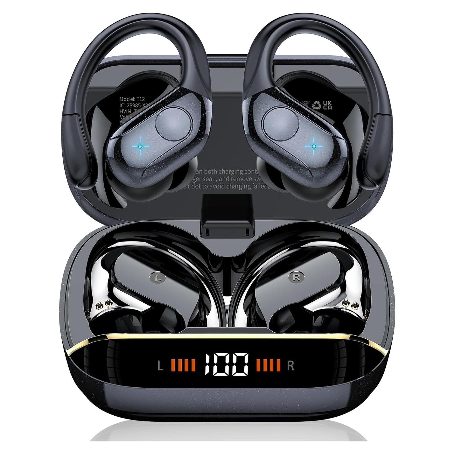 Auriculares Inalámbricos Bluetooth 5.4 T12 con 75H de Batería