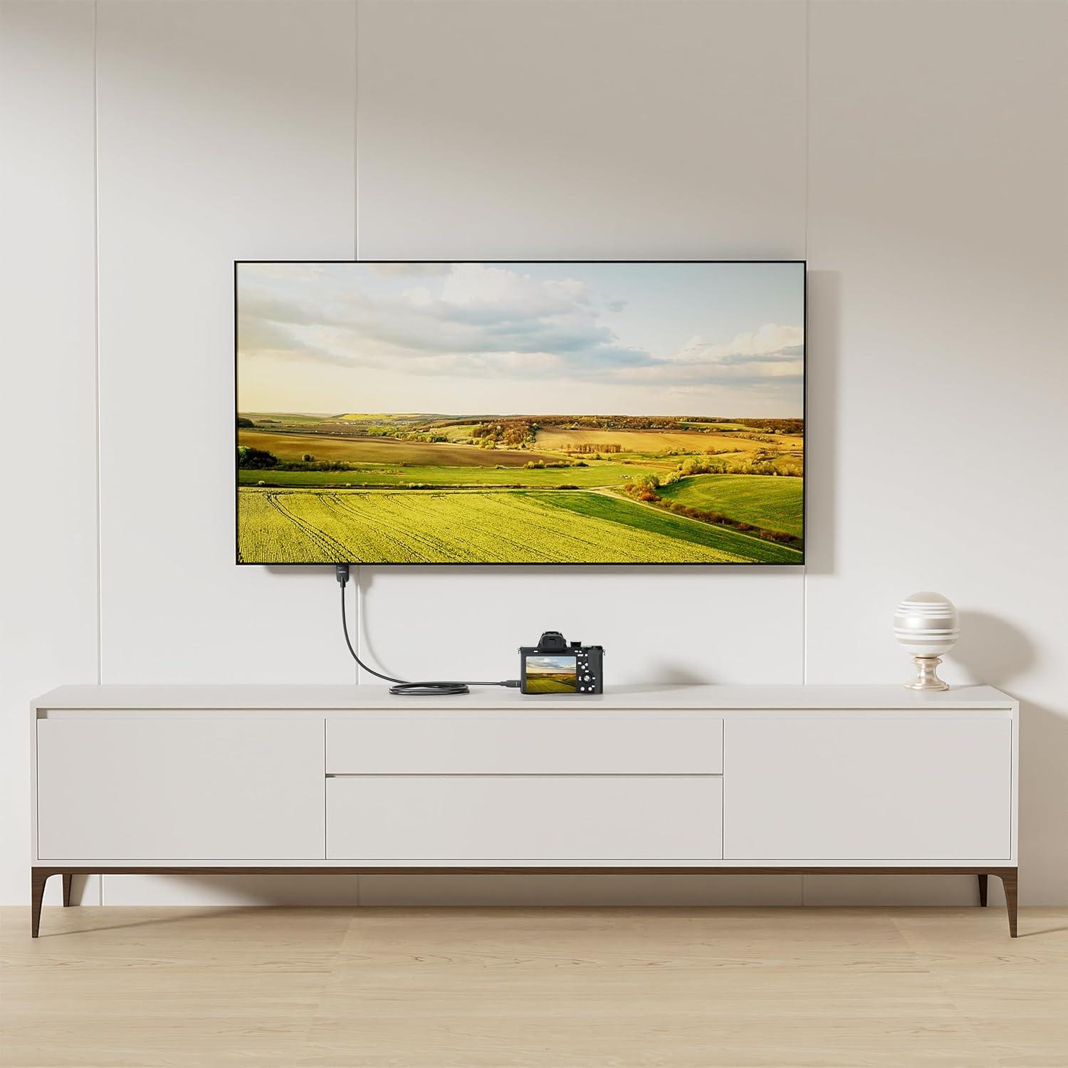 Cable Micro HDMI a HDMI Amazon Basics 1.83m 4K 60Hz