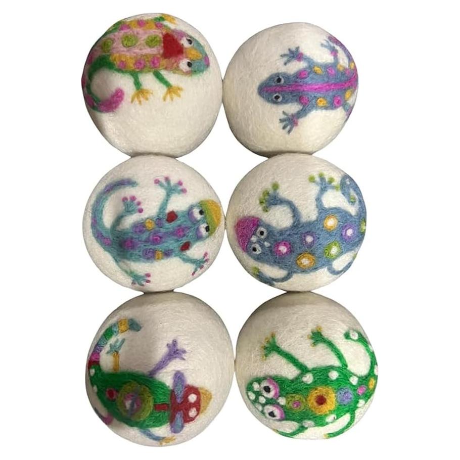 Bolas de Secado de Lana Ezhippie - 6 XL Reutilizables