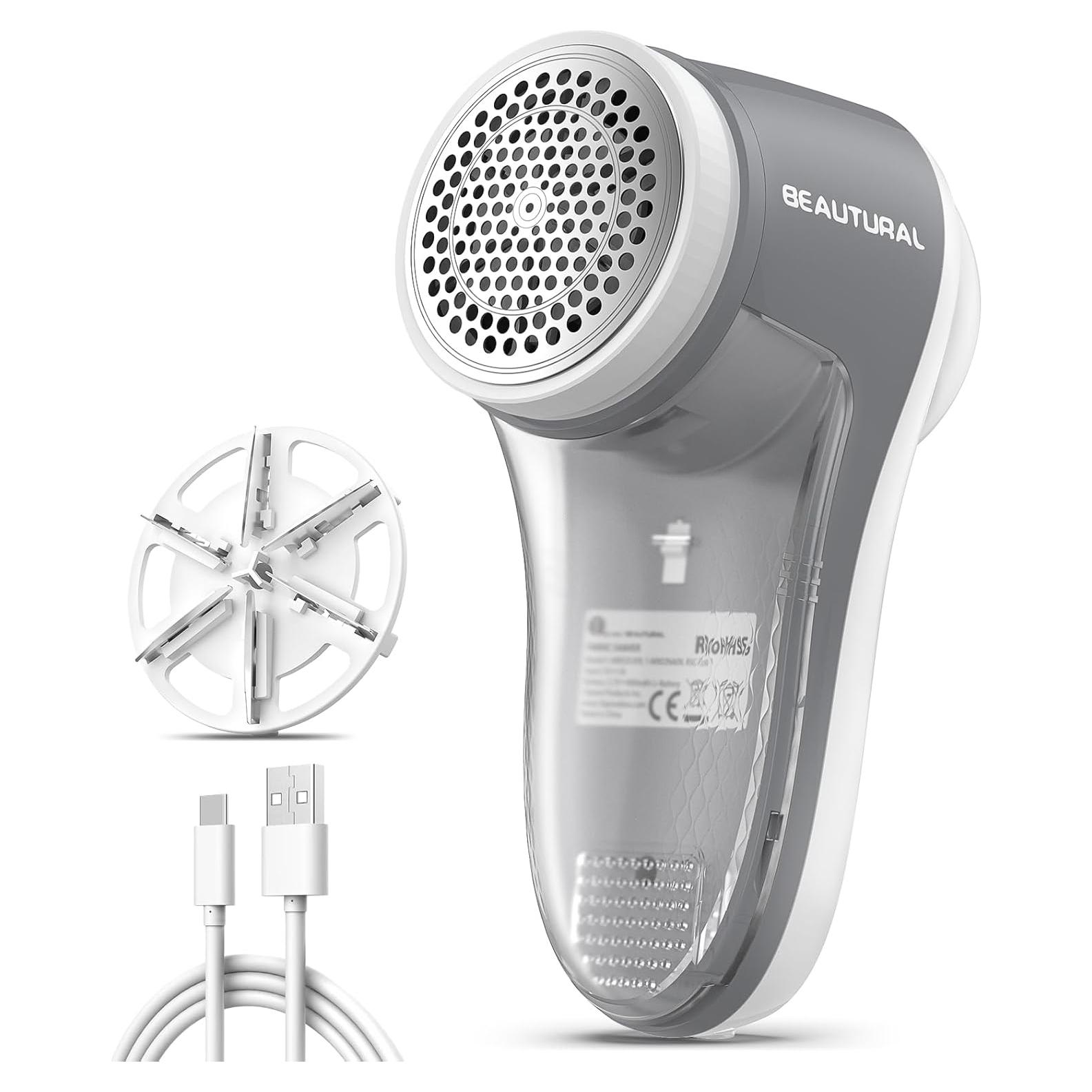 Quitapelusas Eléctrico BEAUTURAL 1-MR02NA10 Recargable 6 Hojas