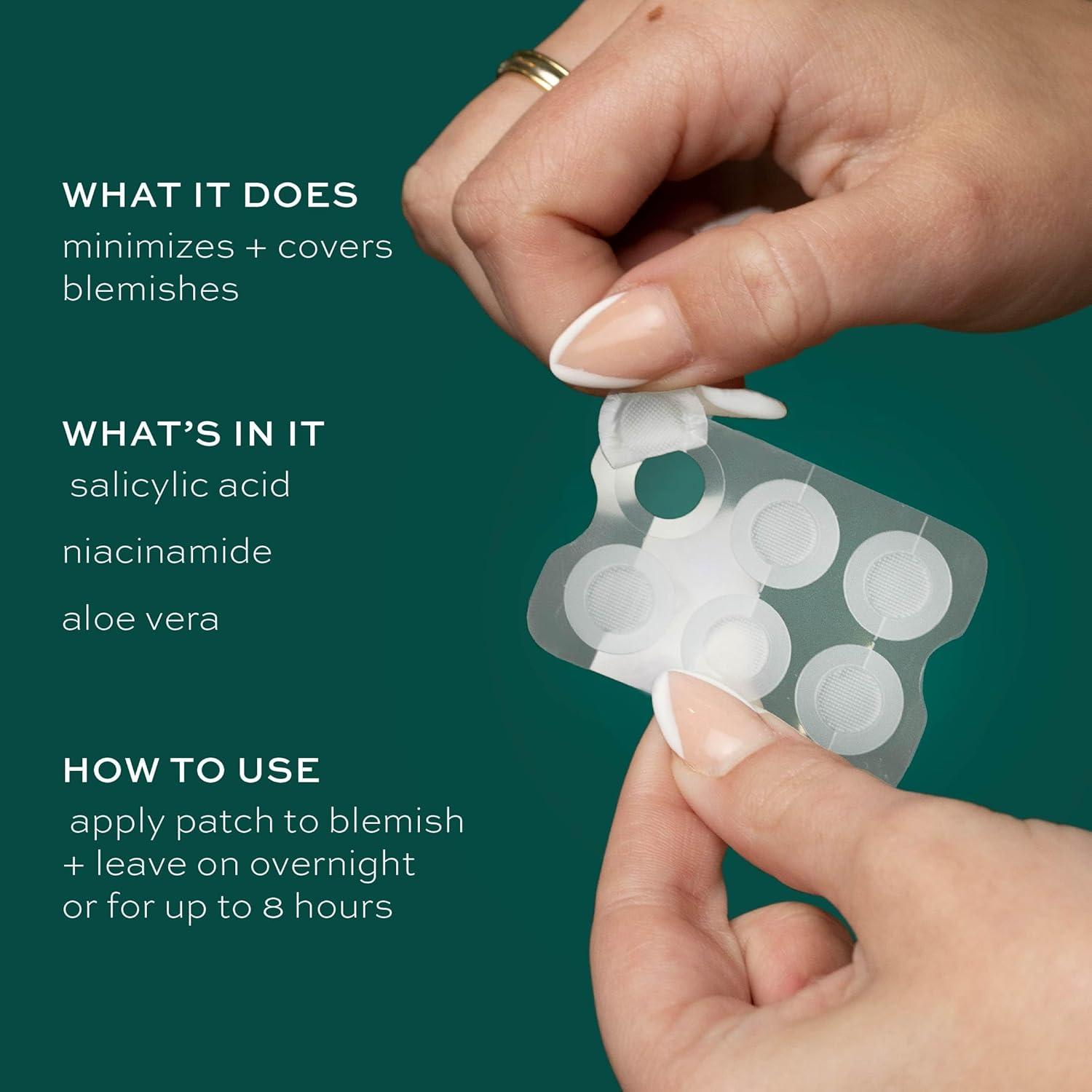 Parches Microneedle ITK con Aloe Vera - Tratamiento para Manchas - 6 Unidades