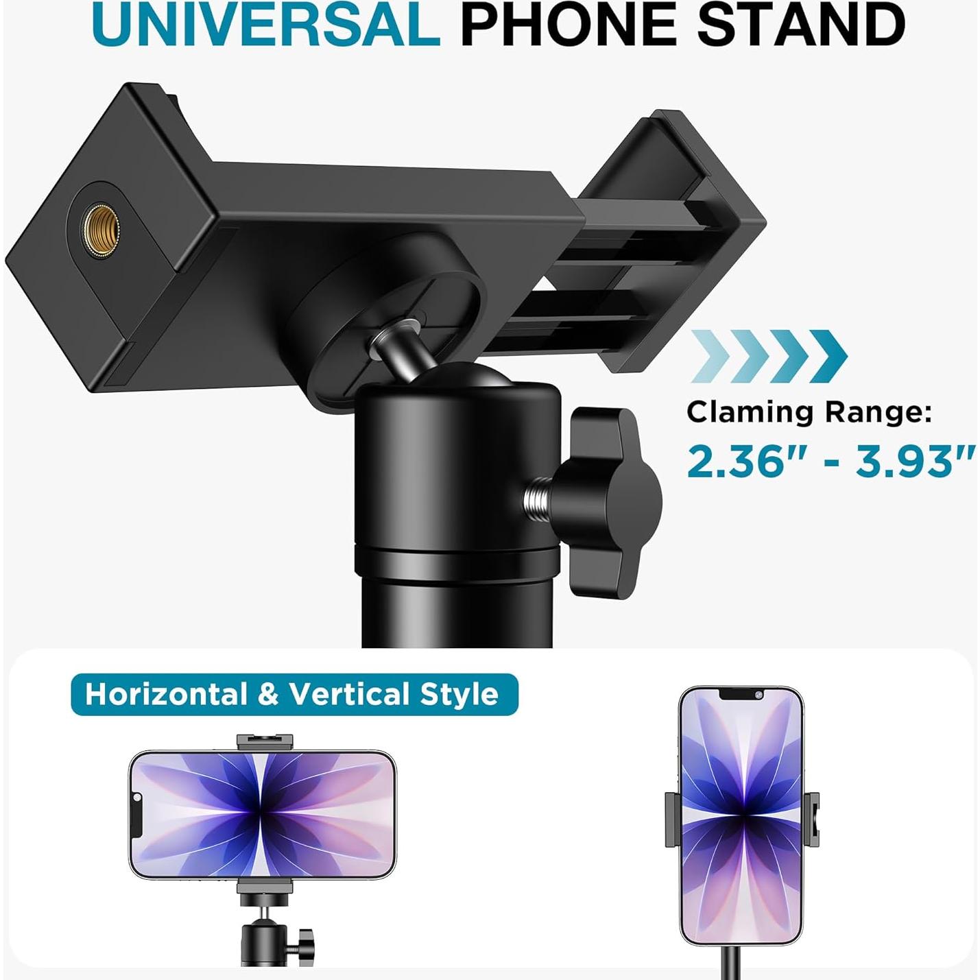 Soporte Telescópico para Webcam InnoGear WS73 79 cm