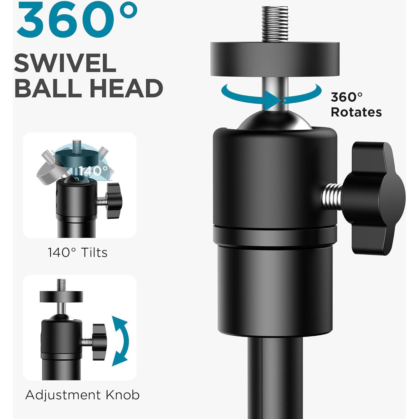 Soporte Telescópico para Webcam InnoGear WS73 79 cm