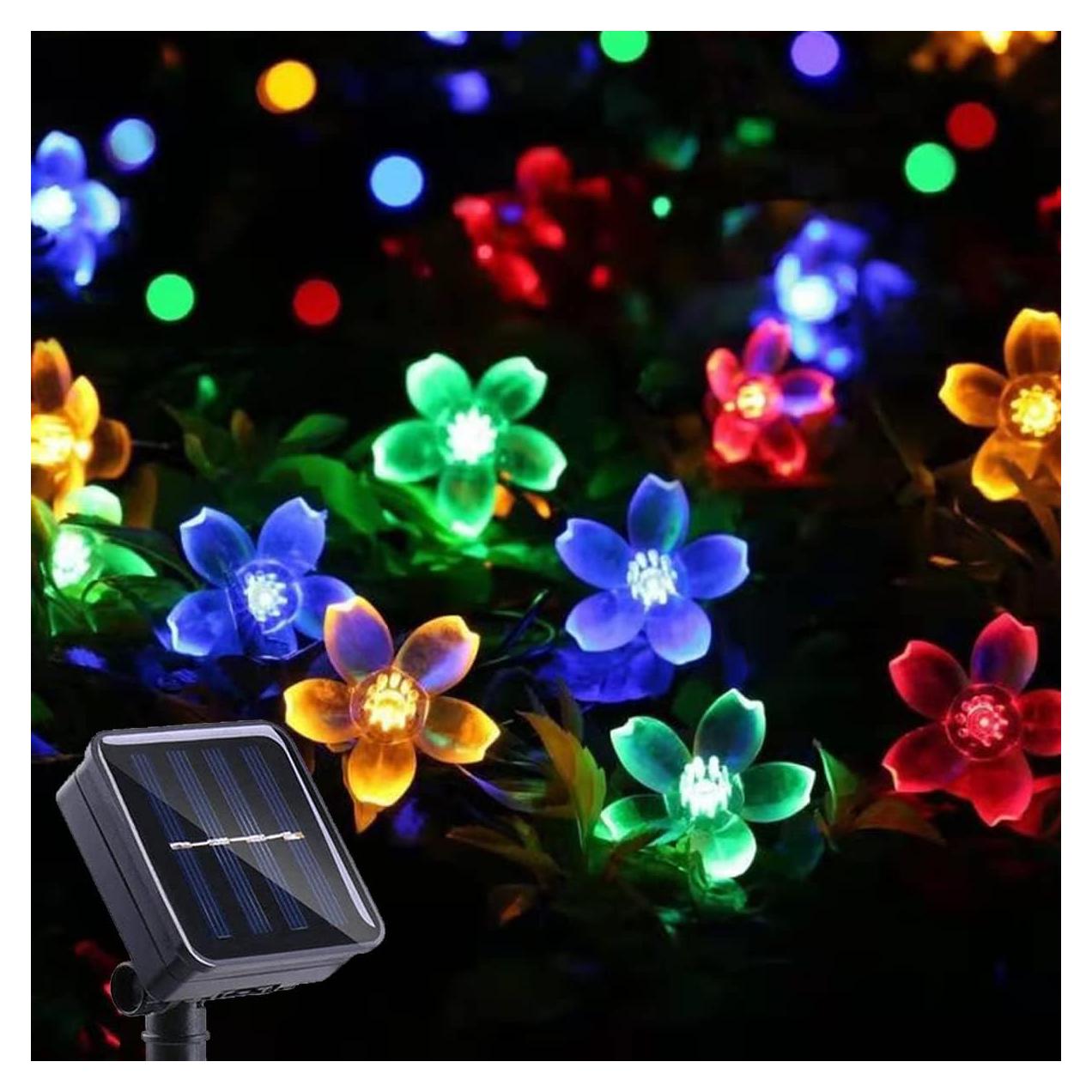 Luces de Cadena Solares ITICdecor 50 LED Multicolor 7m IP65