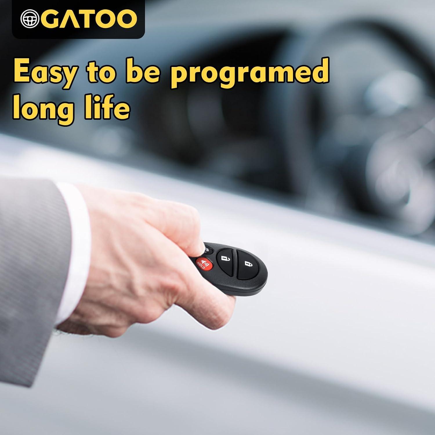 Llavero control remoto Toyota Solara 2004-2008 OGATOO 4 botones