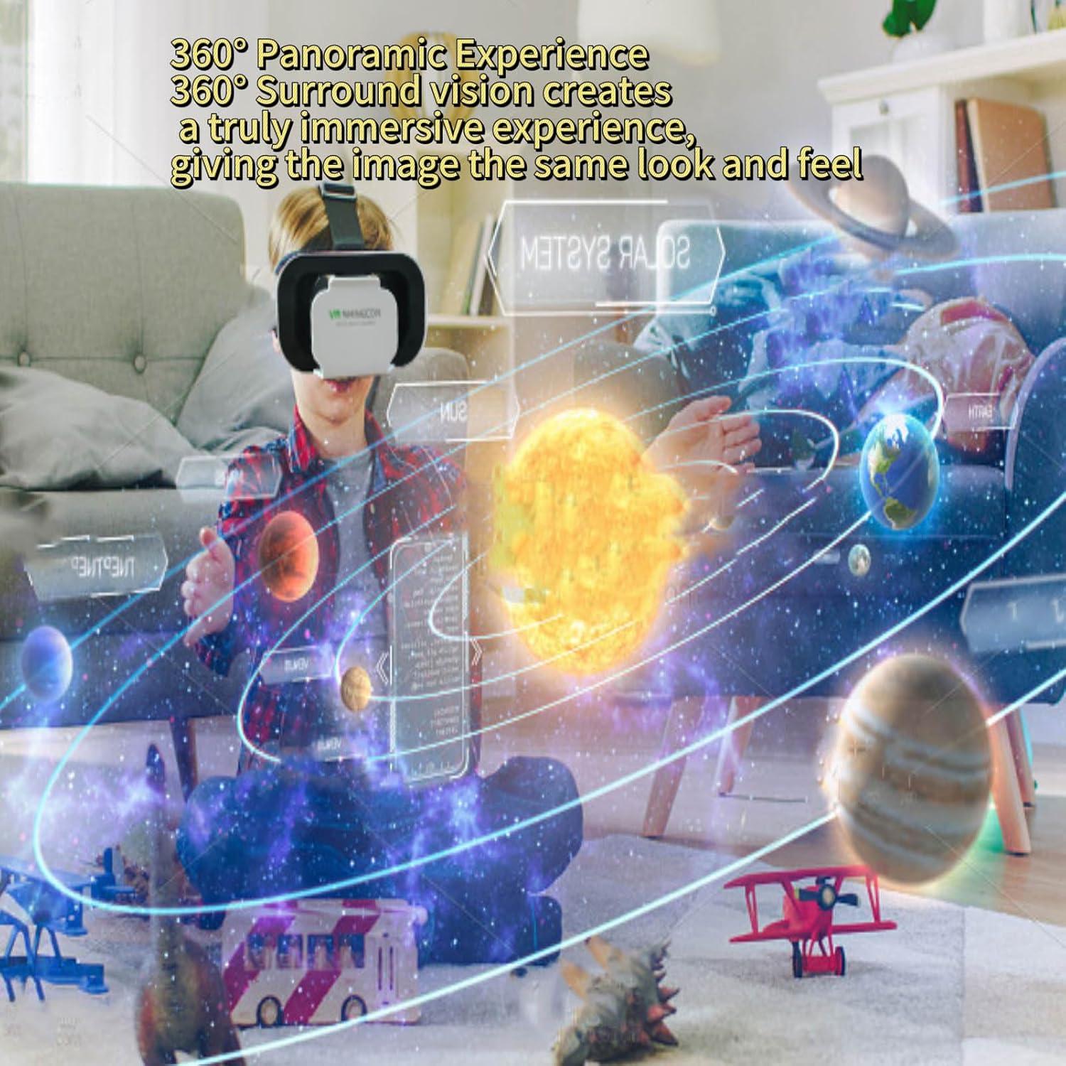 Gafas VR Sylpmoplar Ajustables para Teléfonos 4.7 a 6.5"