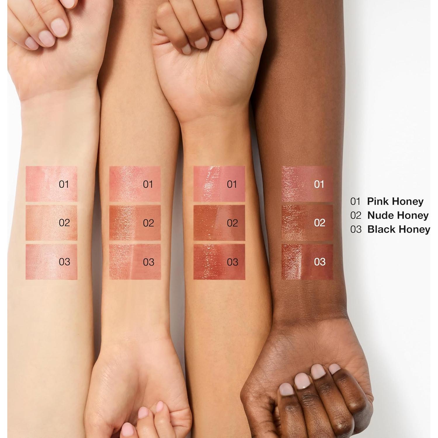 Bálsamo Labial Tinte Clinique Miel Rosa 3 Tonos Iconicos