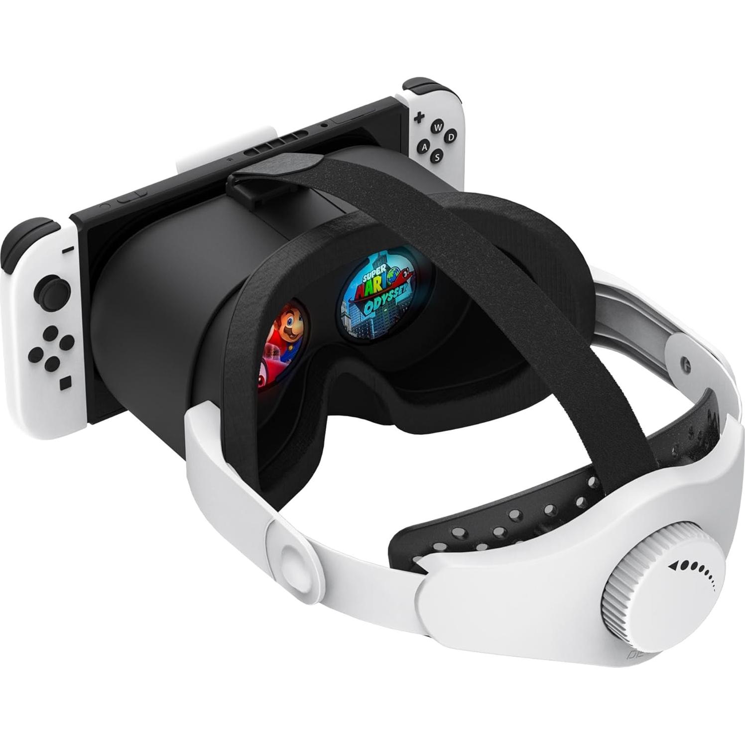 Auriculares VR GAEKOL para Nintendo Switch y OLED con correa Elite