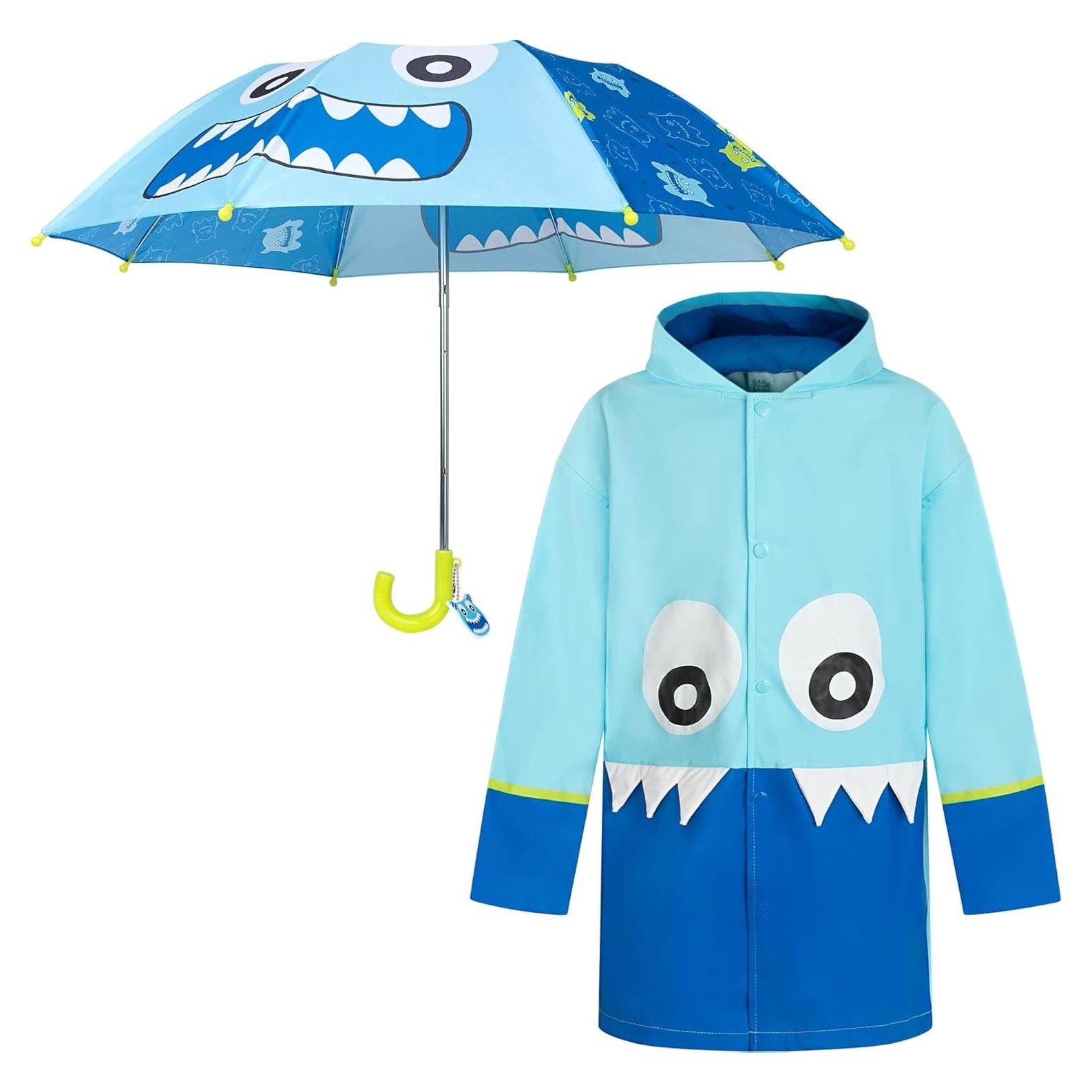 Set de Chaqueta y Paraguas Addie & Tate para Niñas