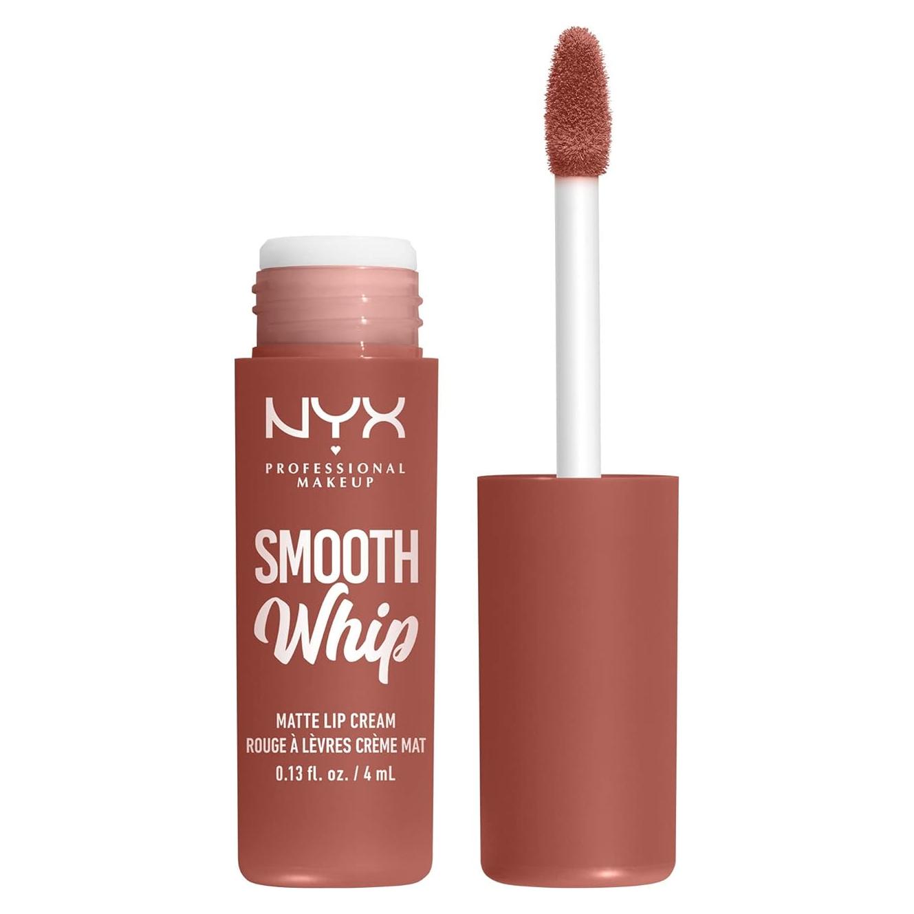 Crema de Labios Mate NYX 3.85 ml Larga Duración Vegano Teddy Fluff