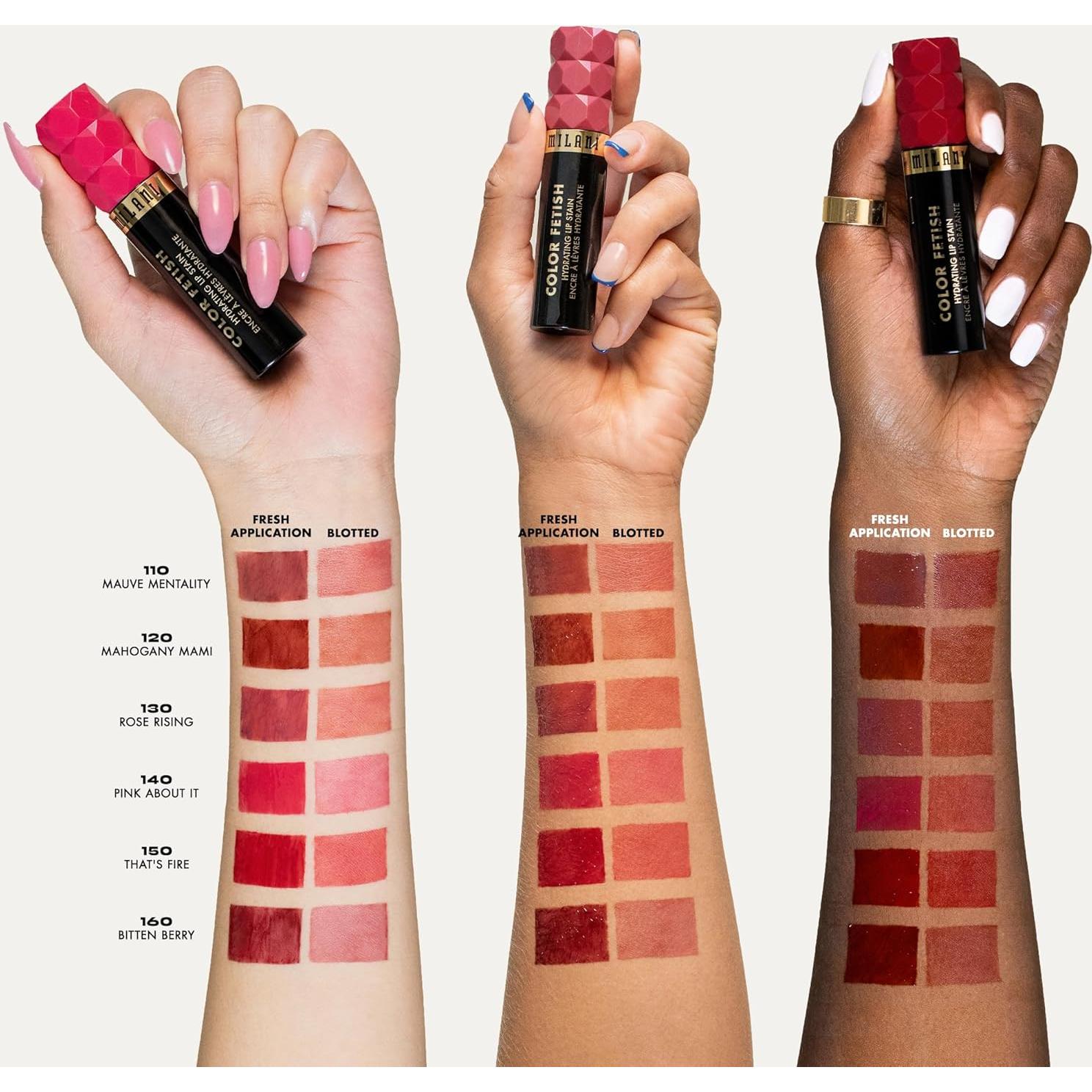 Tinte Labial Hidratante Milani Color Fetish 120 Mami Caoba