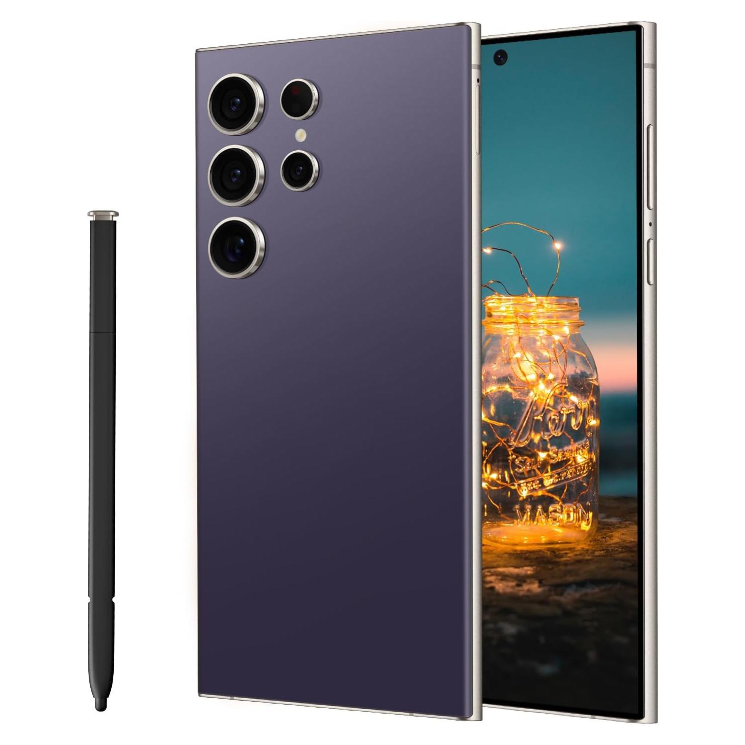 Smartphone C24 Ultra 5G Yemjaw 16GB RAM 512GB Púrpura