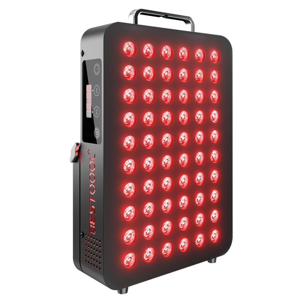Terapia de Luz Roja Bestqool X60 105W para Cuerpo y Cara