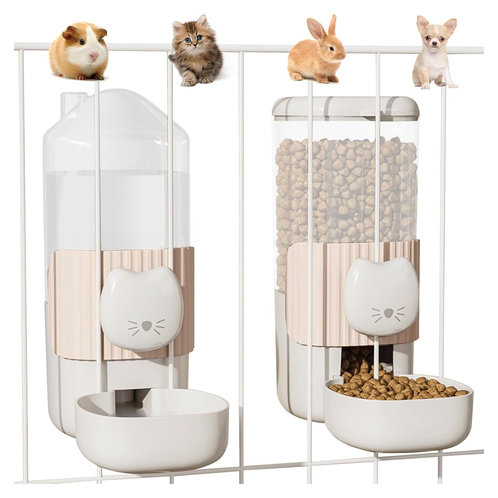 Dispensador automático de comida y agua para gatos 1L Outamateur