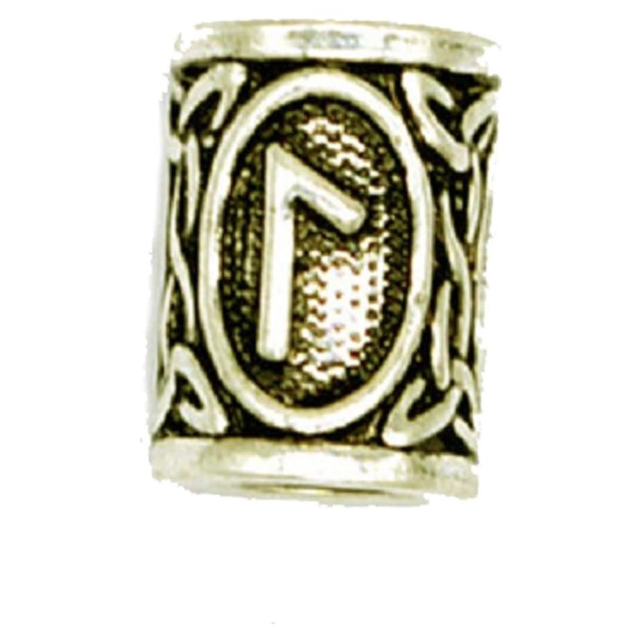 Collar Rúnico Nórdico Personalizable de Bronce - Laguz