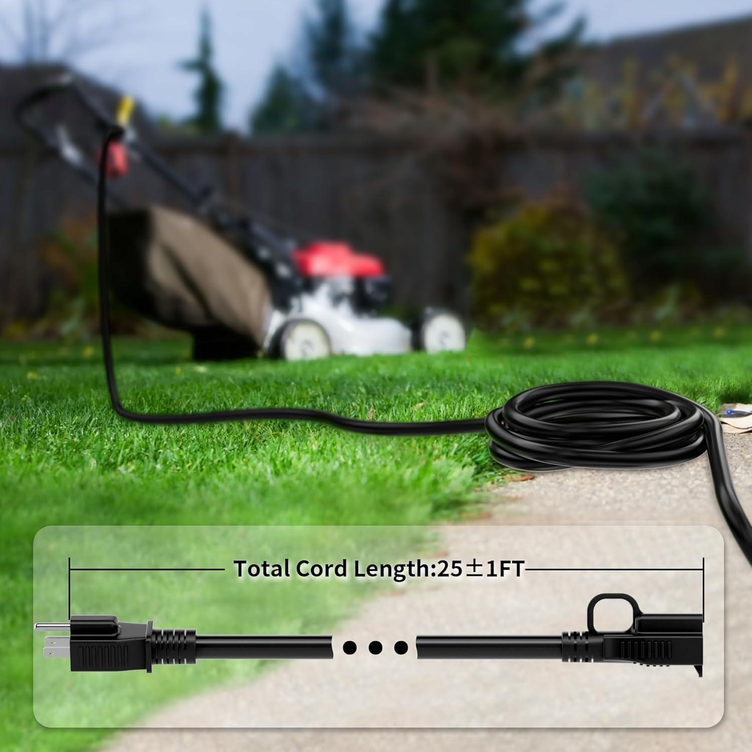 Cable de Extensión HUANCHAIN 7.62m Impermeable 16AWG 13A