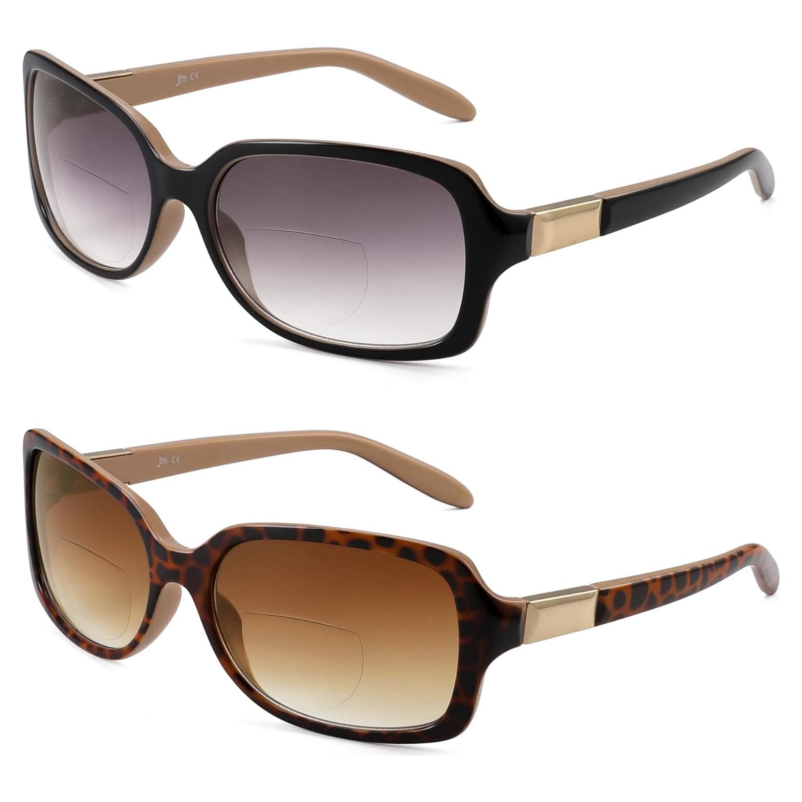 Gafas de Lectura Bifocales JM Cuadradas +3.0 para Mujeres