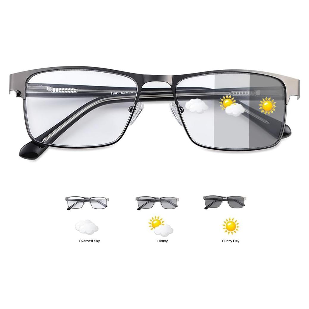 Gafas de Sol Photochromic YIMI -3.0 UV400 Anti Luz Azul