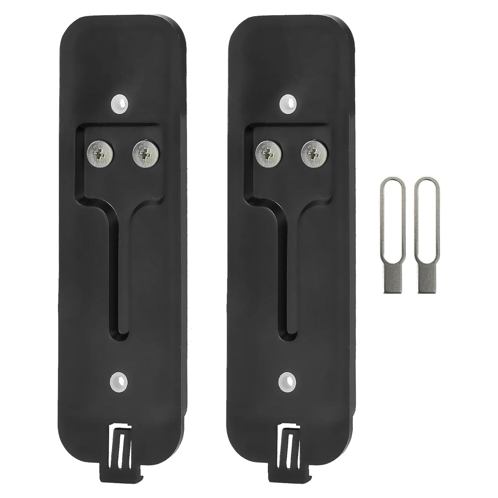 Placa de Respaldo para Timbre Blink - Negro, Fácil Instalación