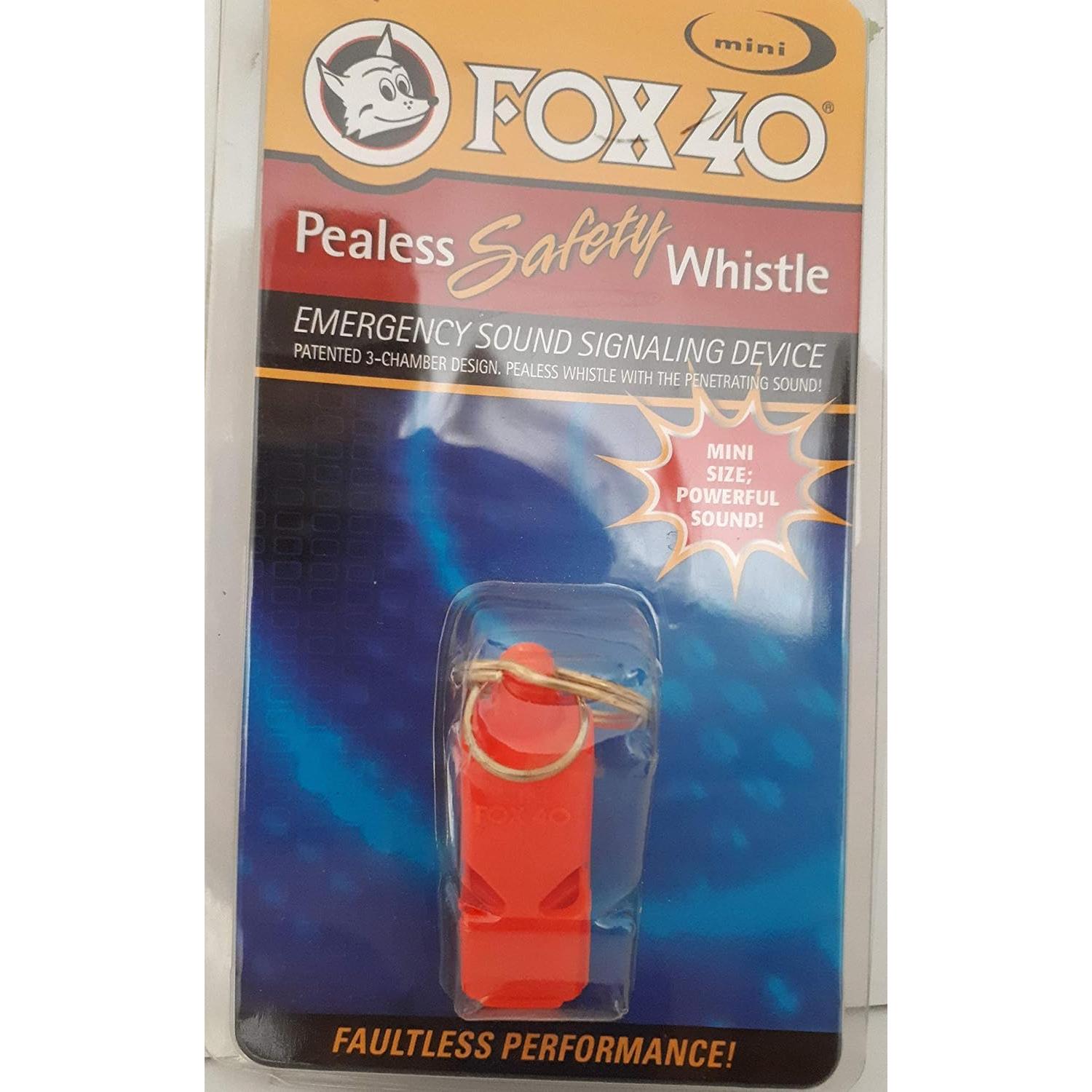 Silbato de Seguridad Fox 40 Mini Azul - 109 dB