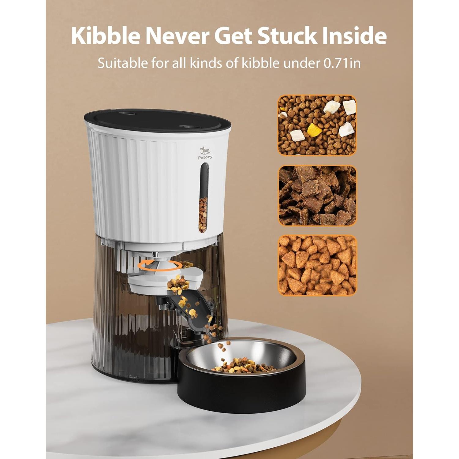 Dispensador Automático de Comida Petory F01 4L Programable