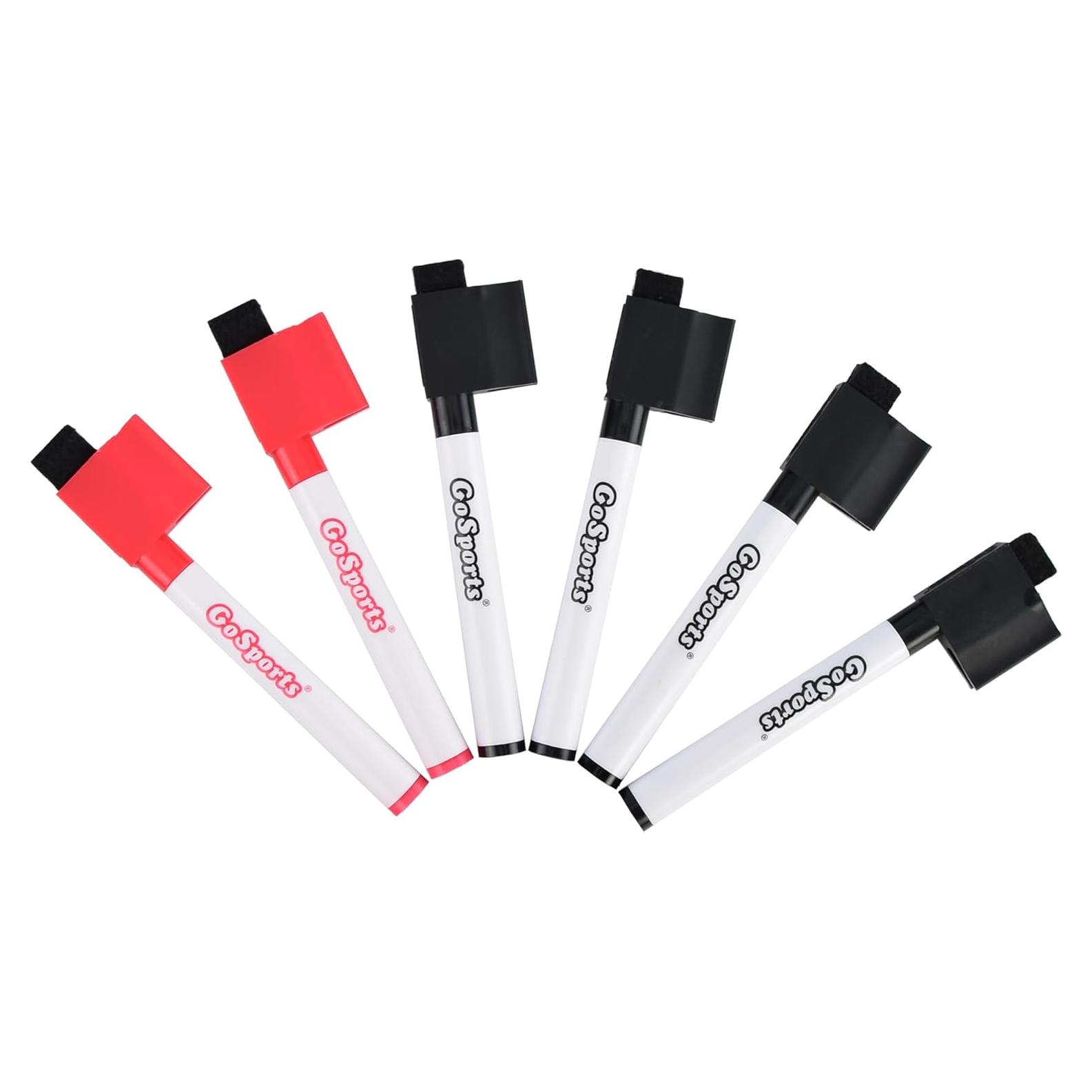 Pizarras de Entrenadores GoSports con Marcadores - Paquete de 6