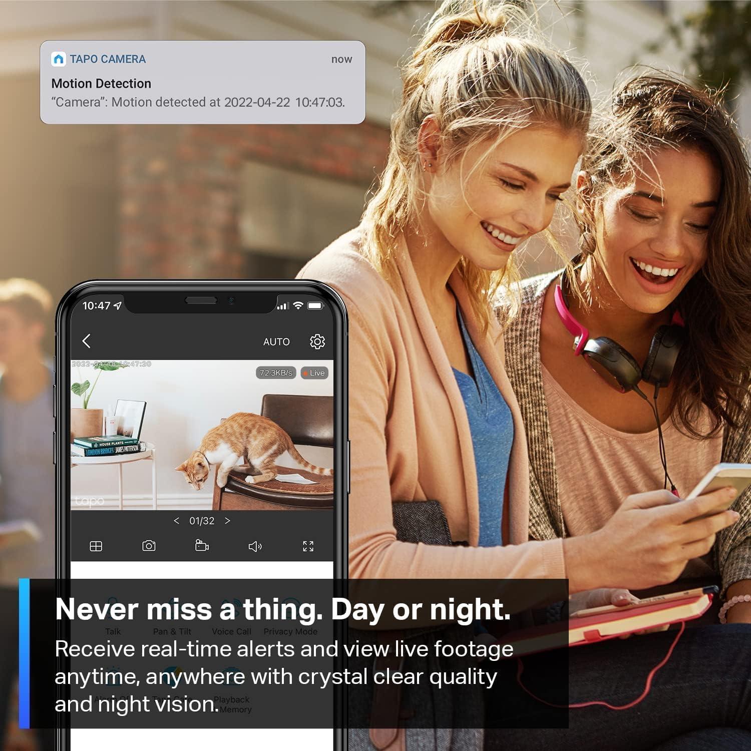 Cámara de Seguridad TP-Link Tapo C200 1080P Wi-Fi