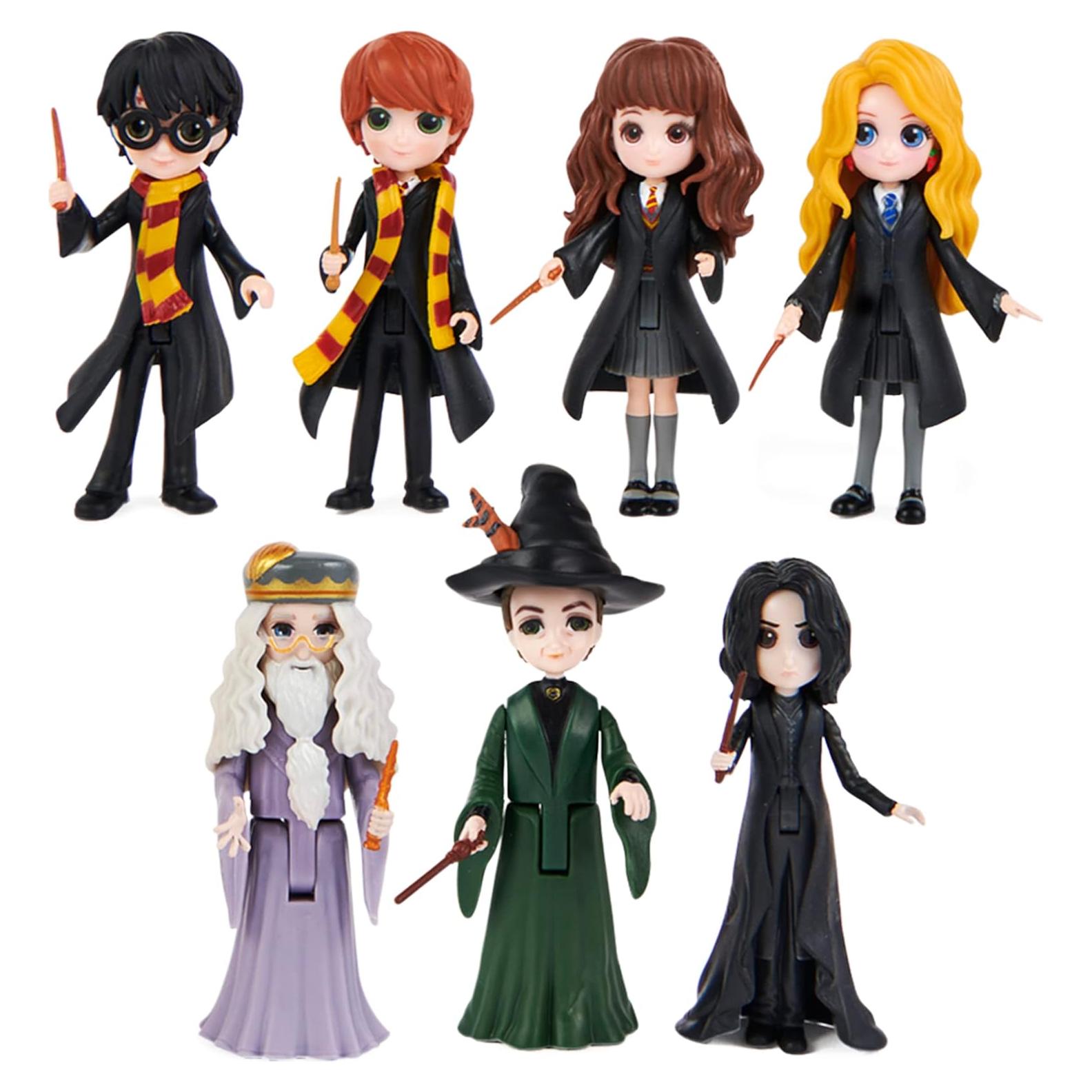 Set Coleccionista Harry Potter 7 Figuras 3" Spin Master