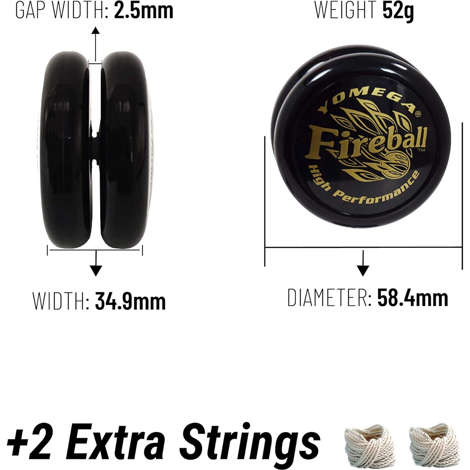 Yoyo Yomega Fireball Transaxle Alto Rendimiento 52g