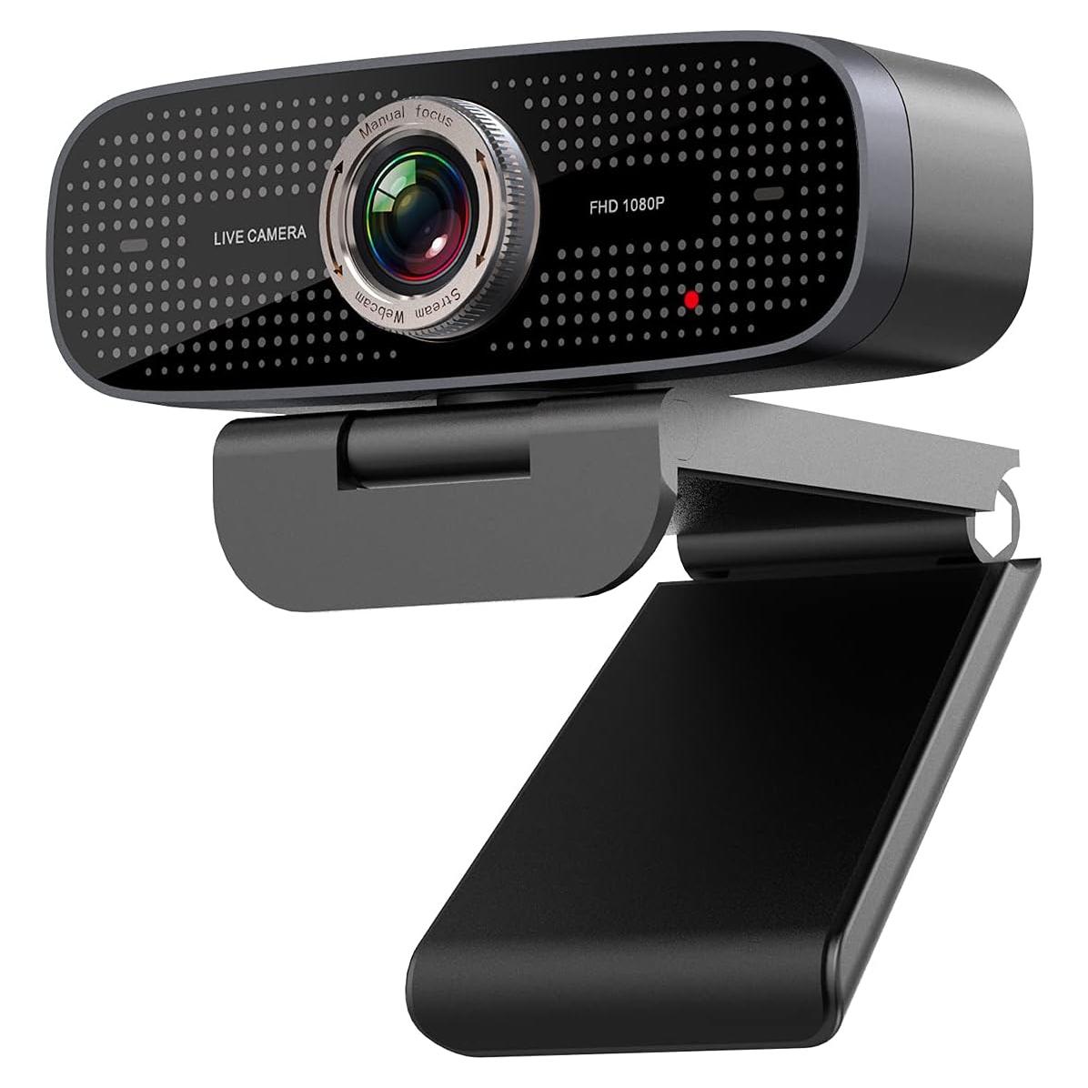 Cámara Web JETAKu 927 HD 1080P con Micrófono Estéreo USB