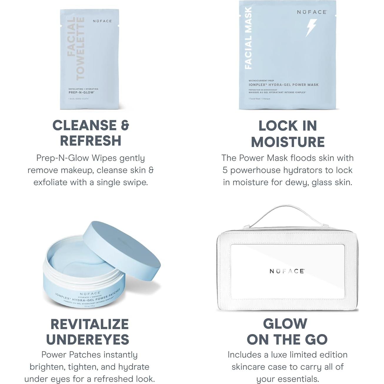 Kit de Cuidado de Piel NuFACE Ultimate Glow - Edición Limitada